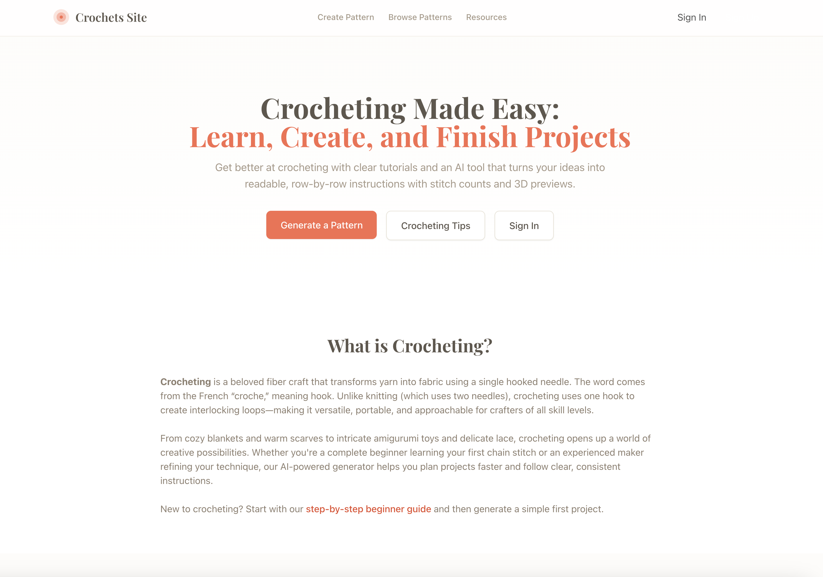 Crochets AI screenshot 1