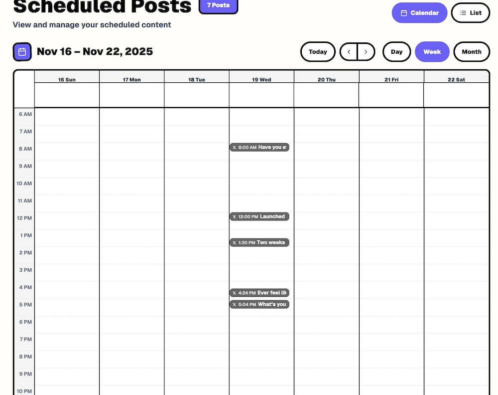 PostPulse screenshot 3