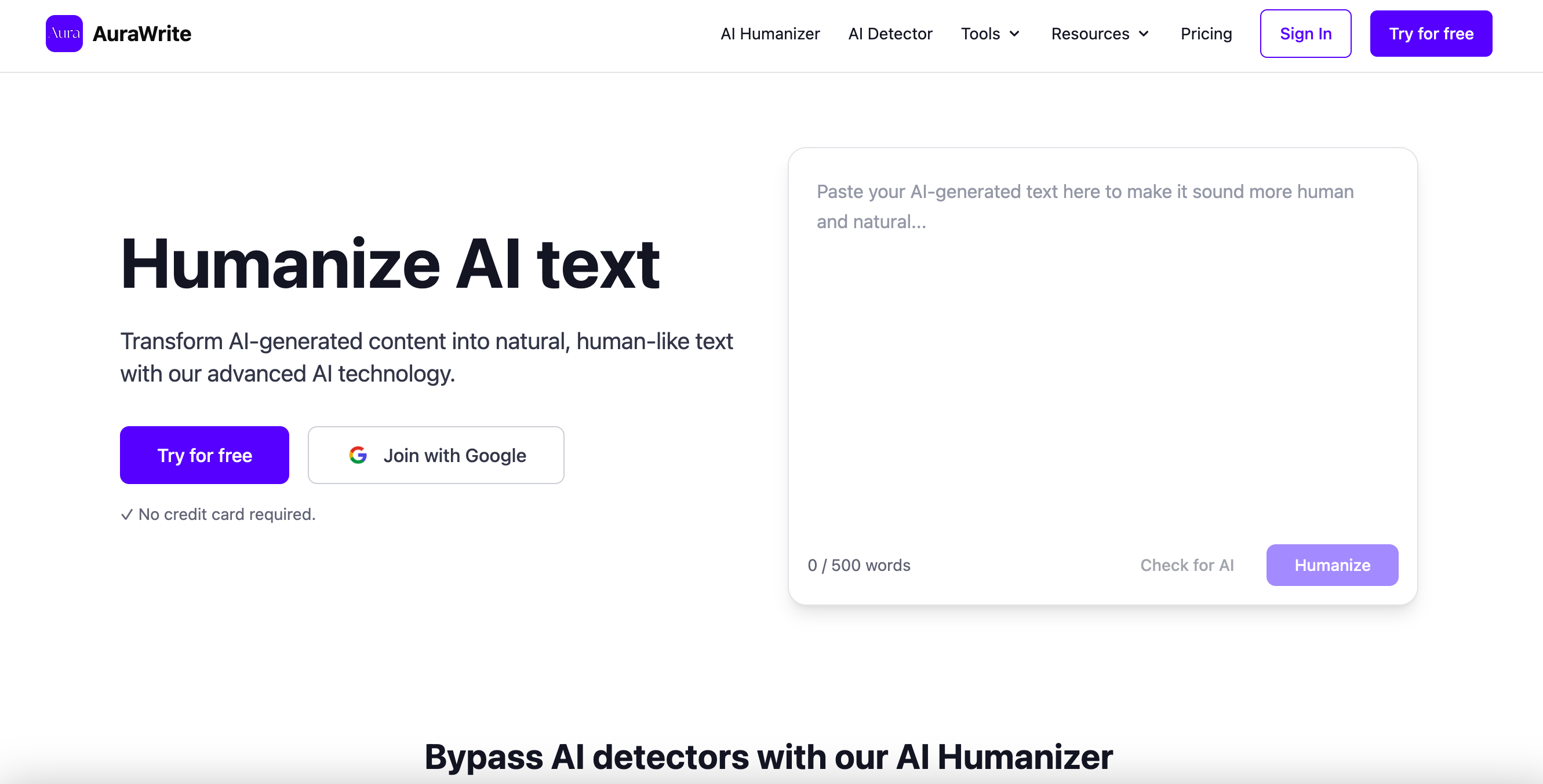 Aurawrite AI screenshot 1