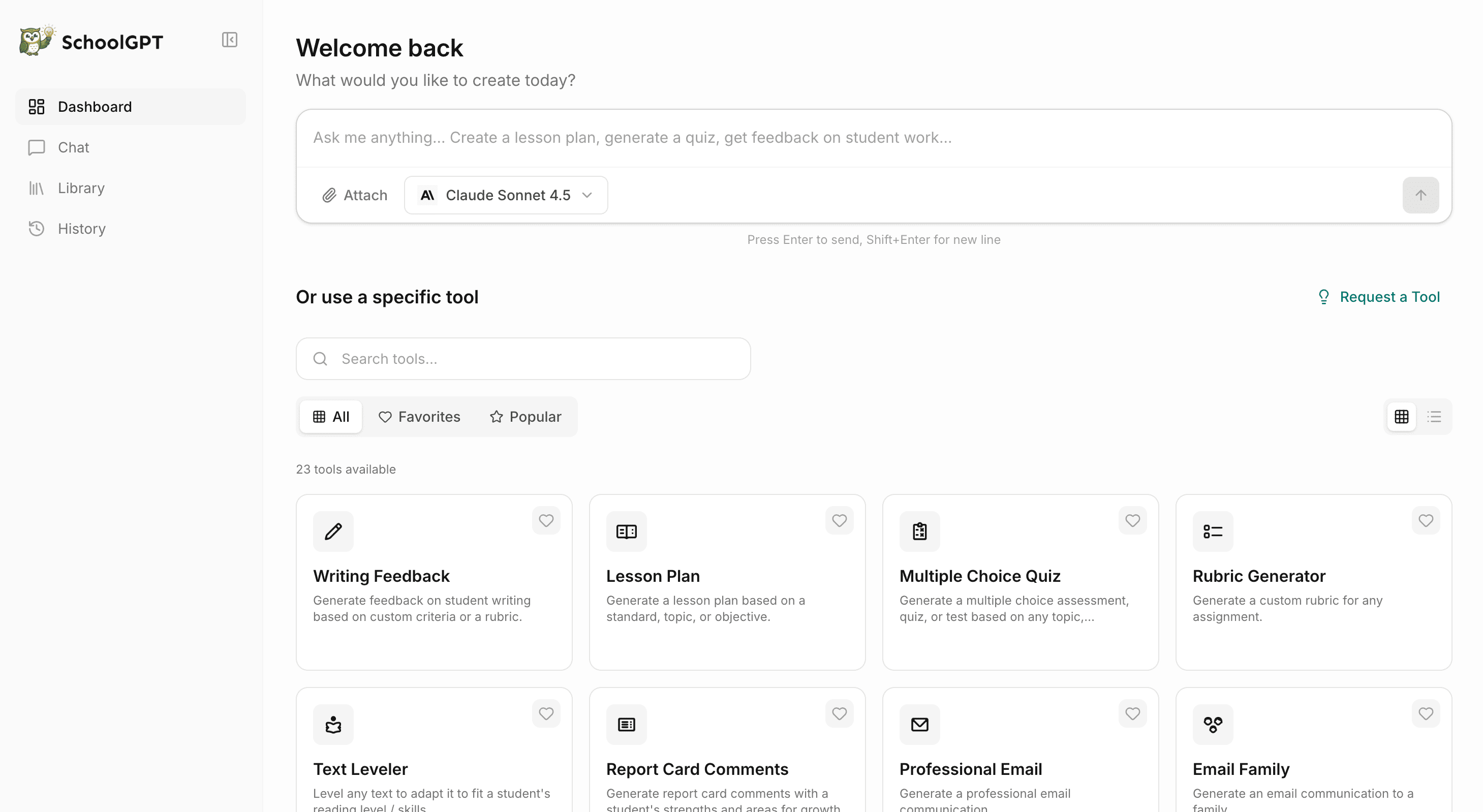 SchoolGPT screenshot 2