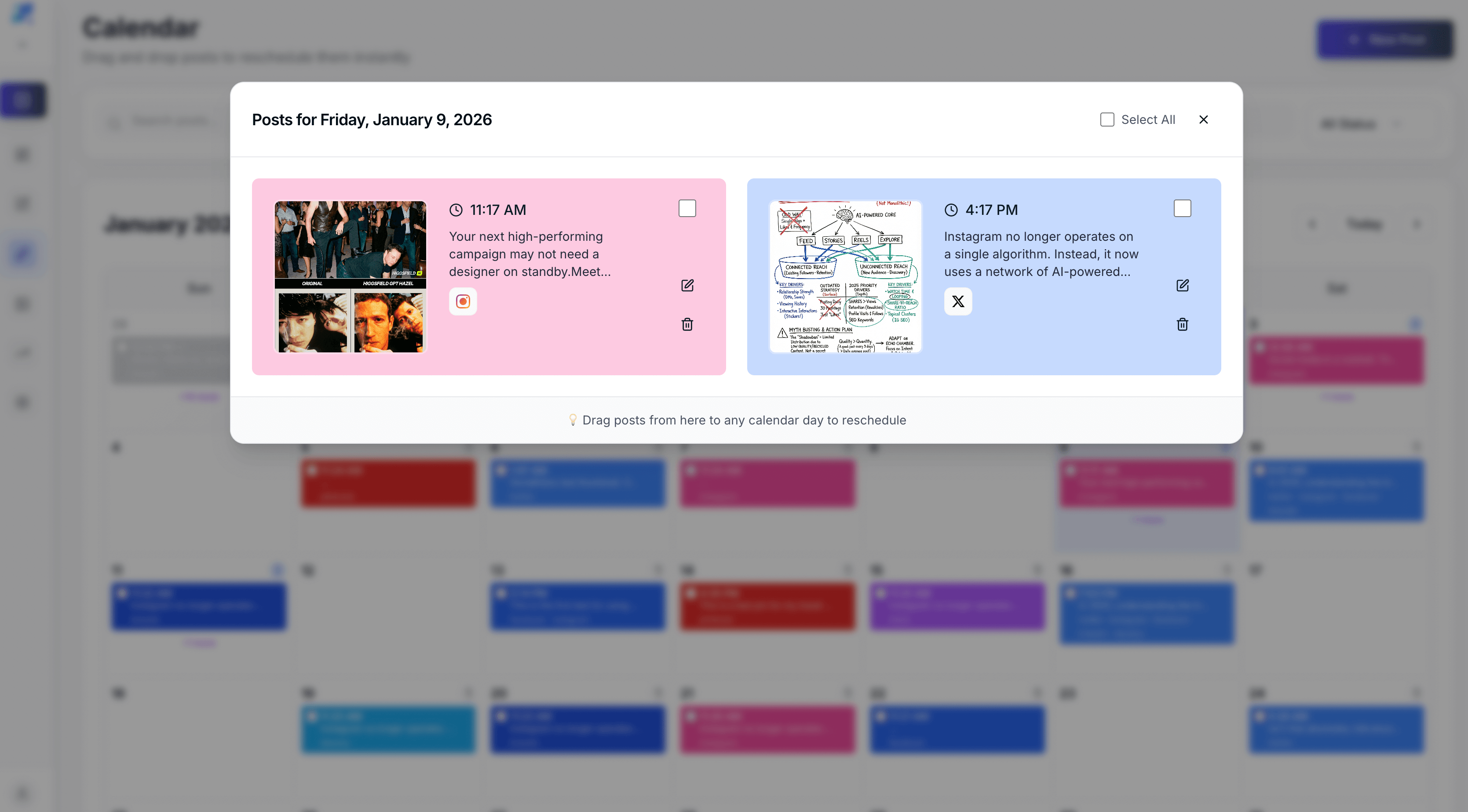 SocialCal screenshot 2