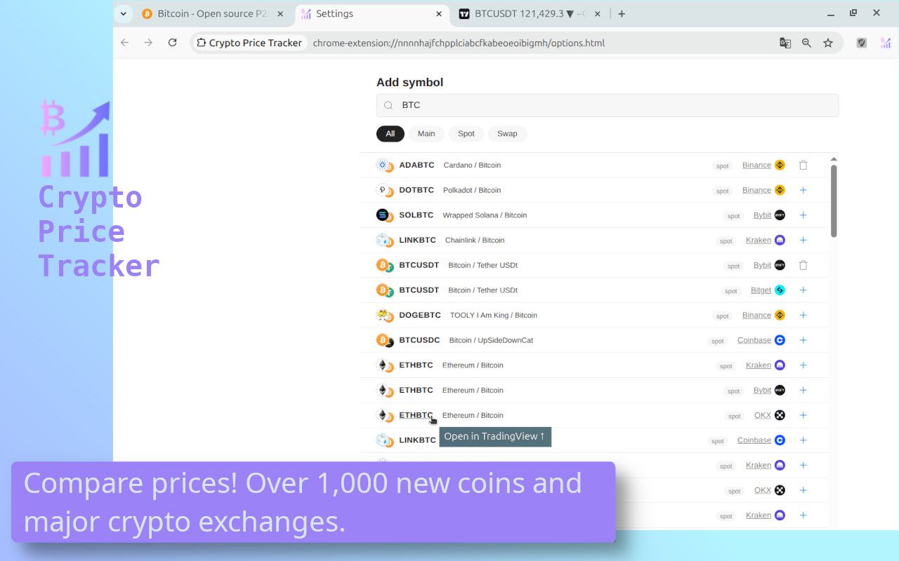 Crypto Prices & PnL Tracker screenshot 1