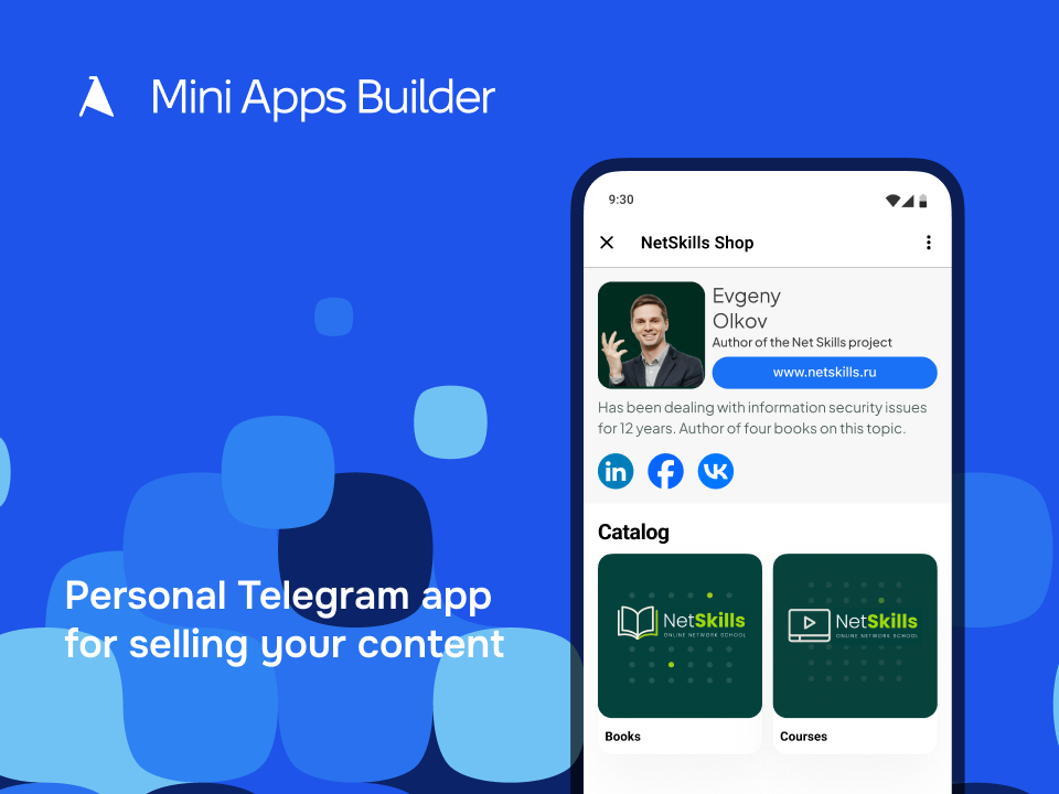 Mini Apps Builder screenshot 1