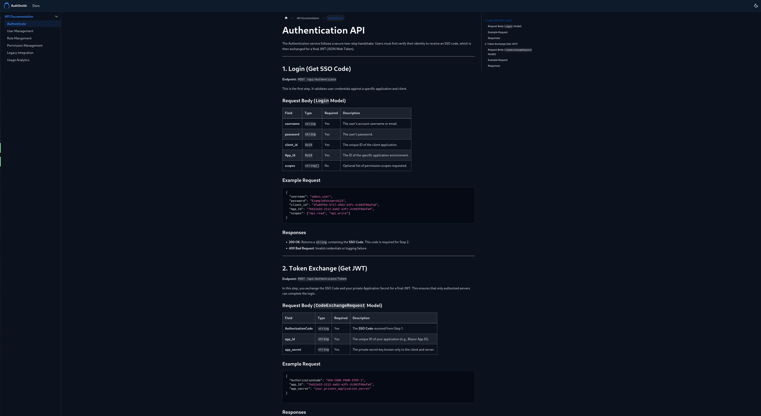 Authsmith screenshot 2
