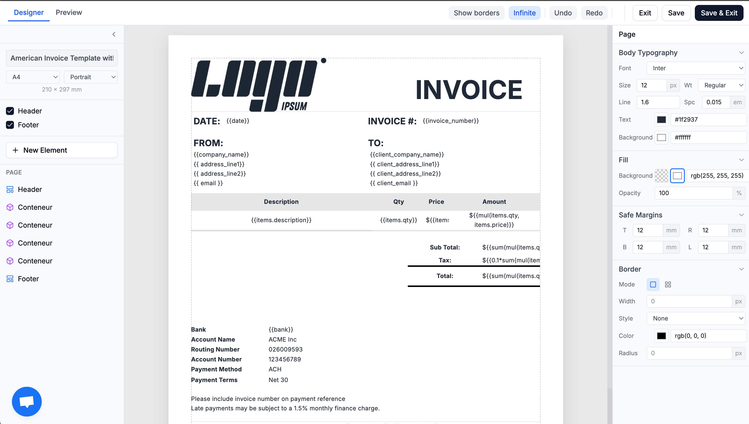 TemplateFox screenshot 1
