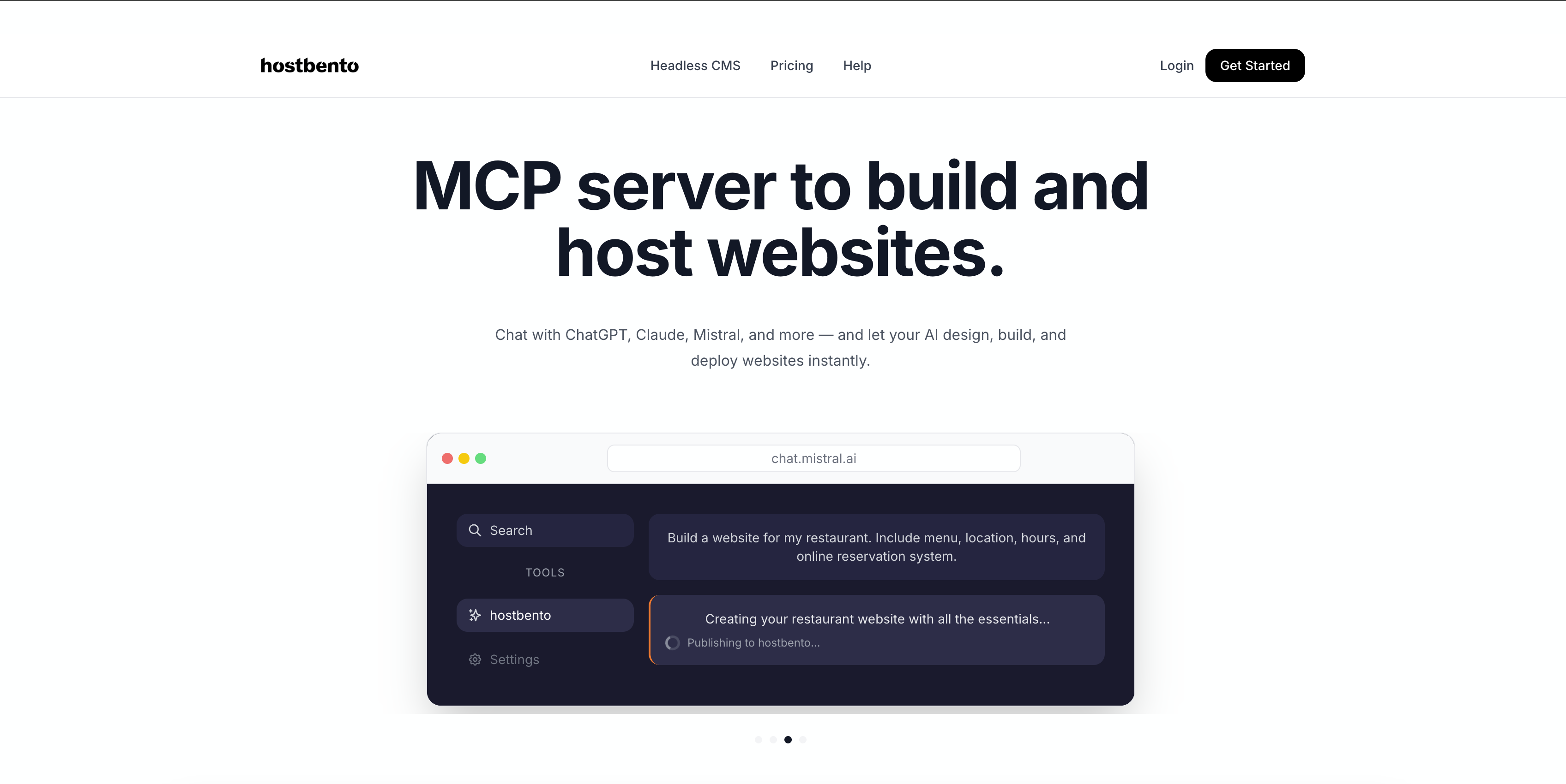 hostbento screenshot 1