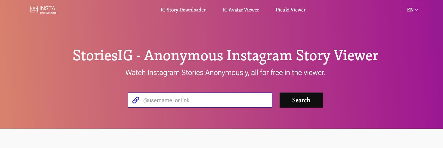 StoriesIg screenshot 1