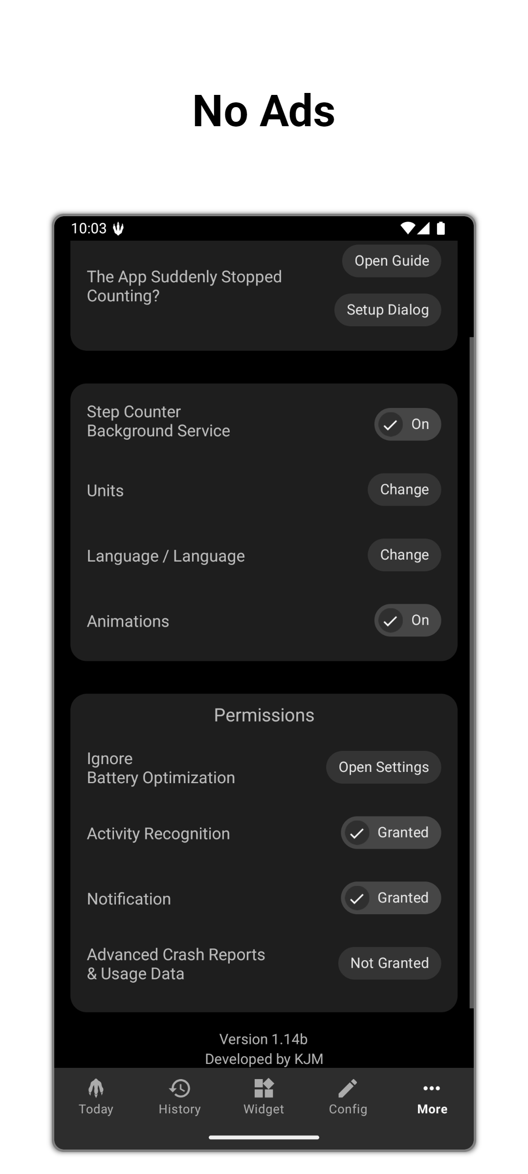 Simple Step Counter screenshot 4