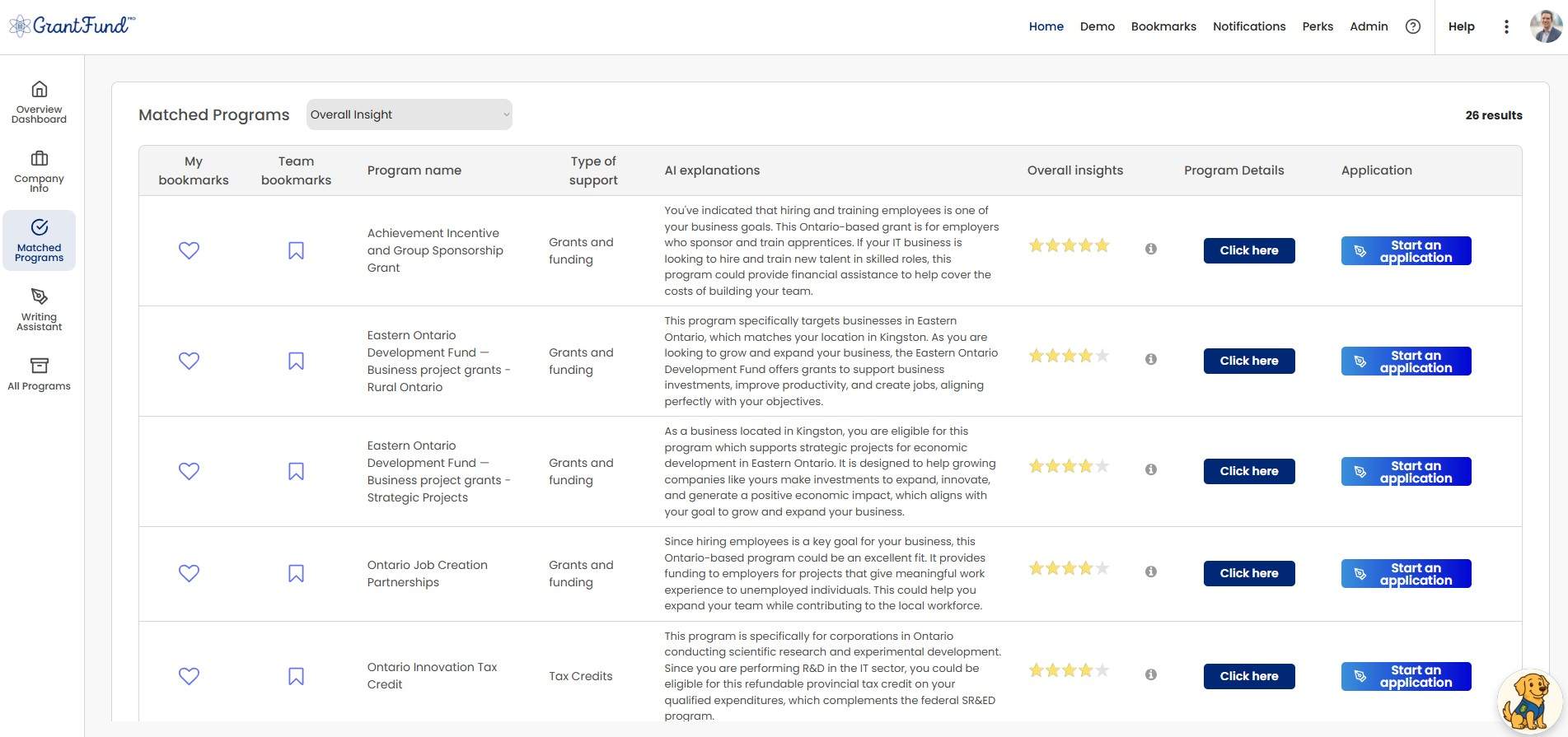 Grant Fund Pro screenshot 1