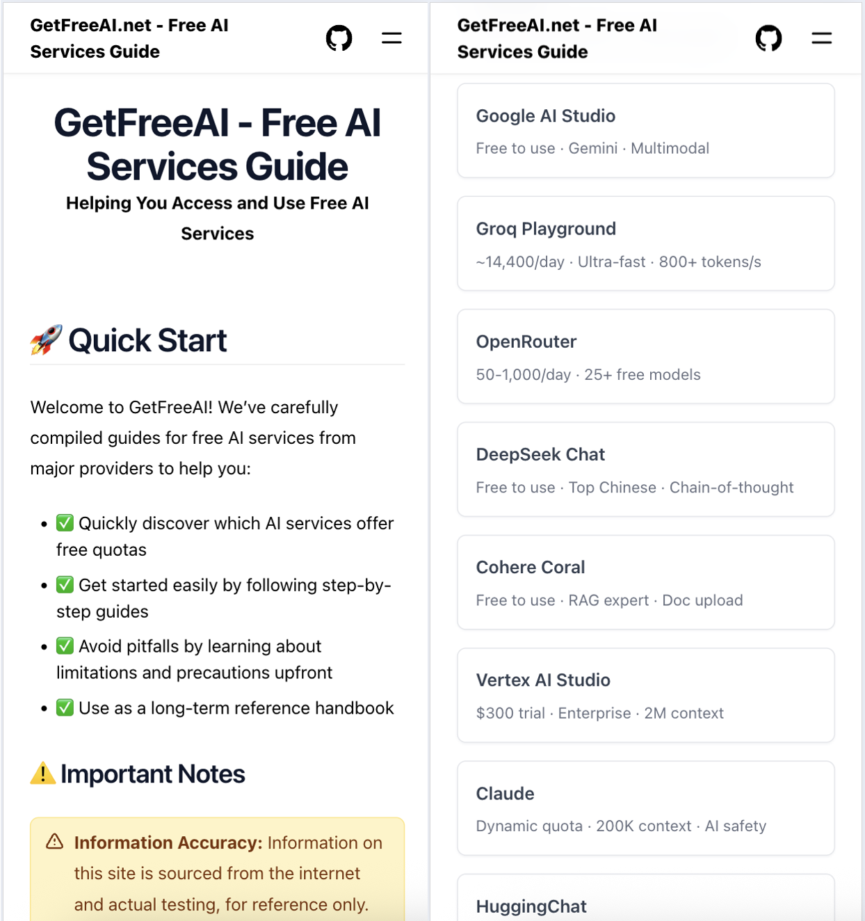 GetFreeAI screenshot 1