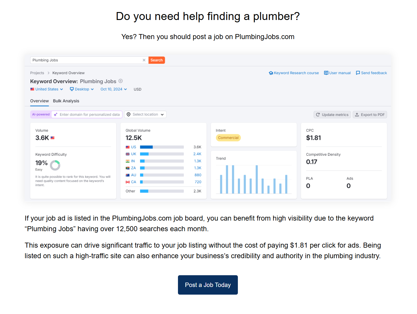 PlumbingJobs.com screenshot 4
