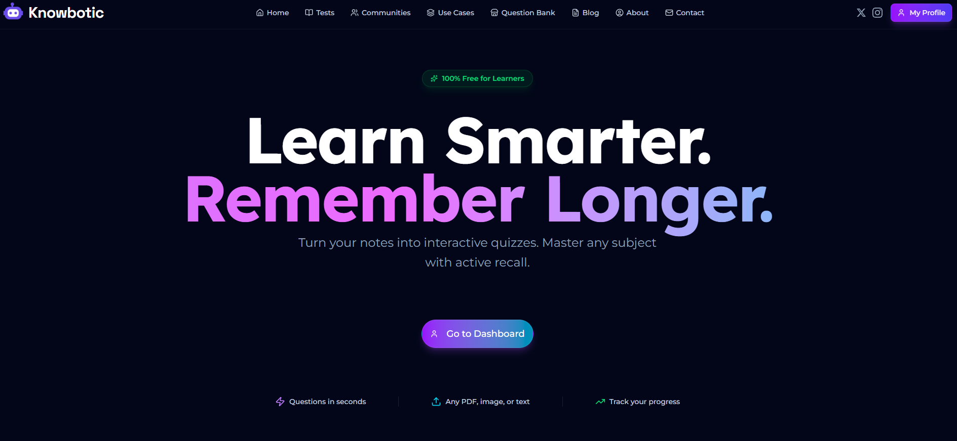 Knowbotic screenshot 1