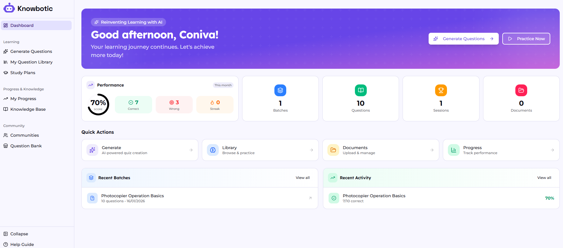 Knowbotic screenshot 3
