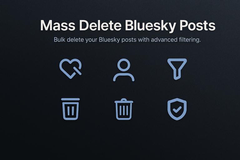 BskyDelete screenshot 2