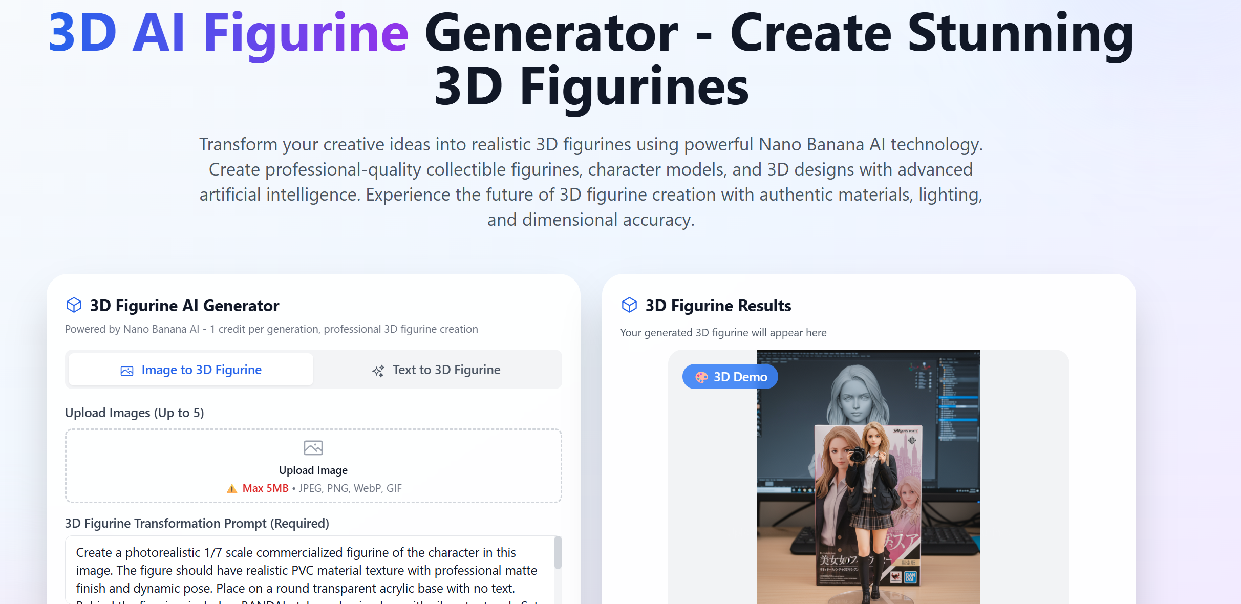 Nano Banana AI Pro Image Generator screenshot 1