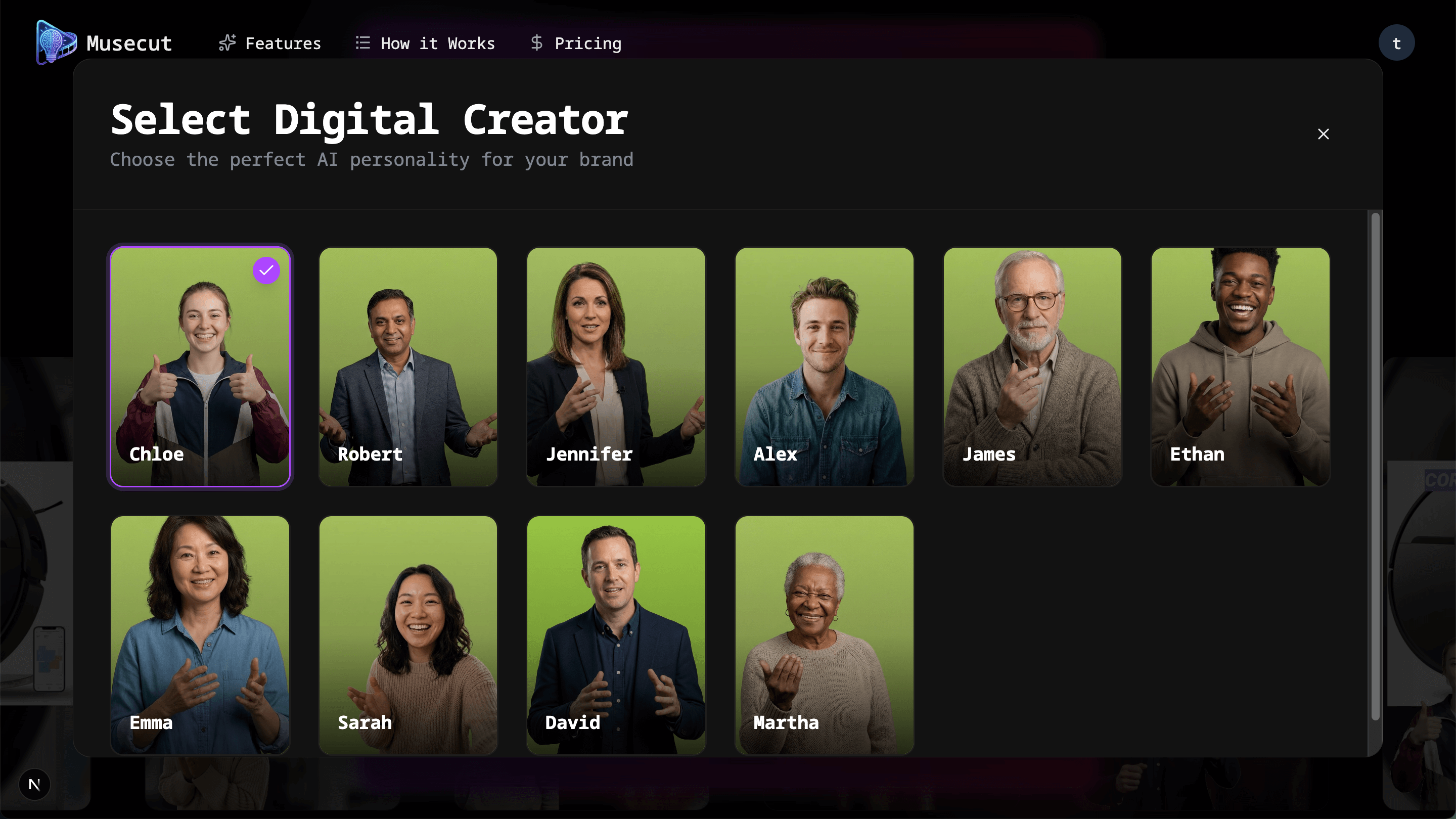 MuseCut - ai ad generator screenshot 1