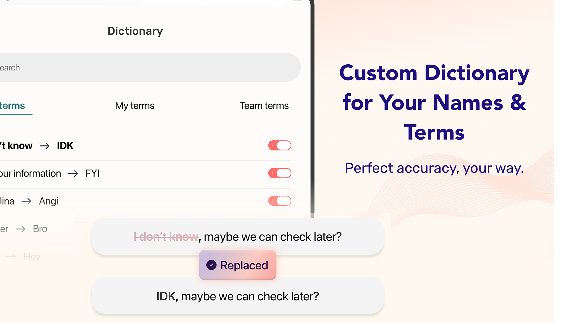VoiceDash screenshot 4