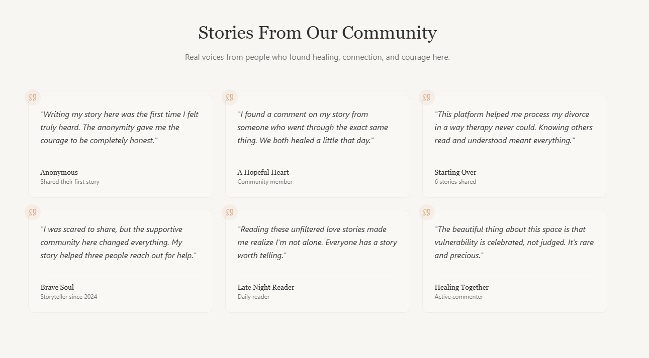 Love Unfiltered screenshot 1