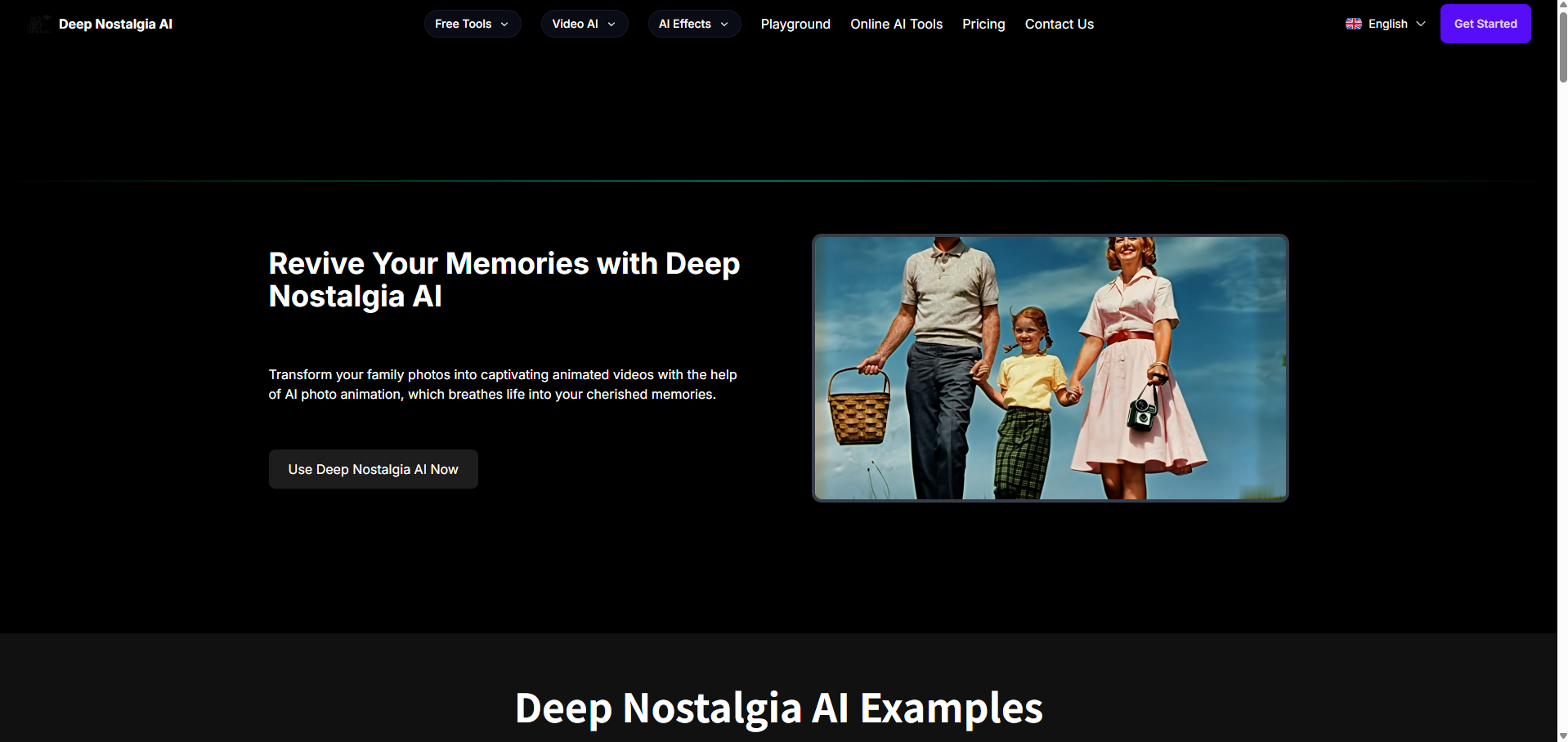 Deep Nostalgia AI screenshot 1
