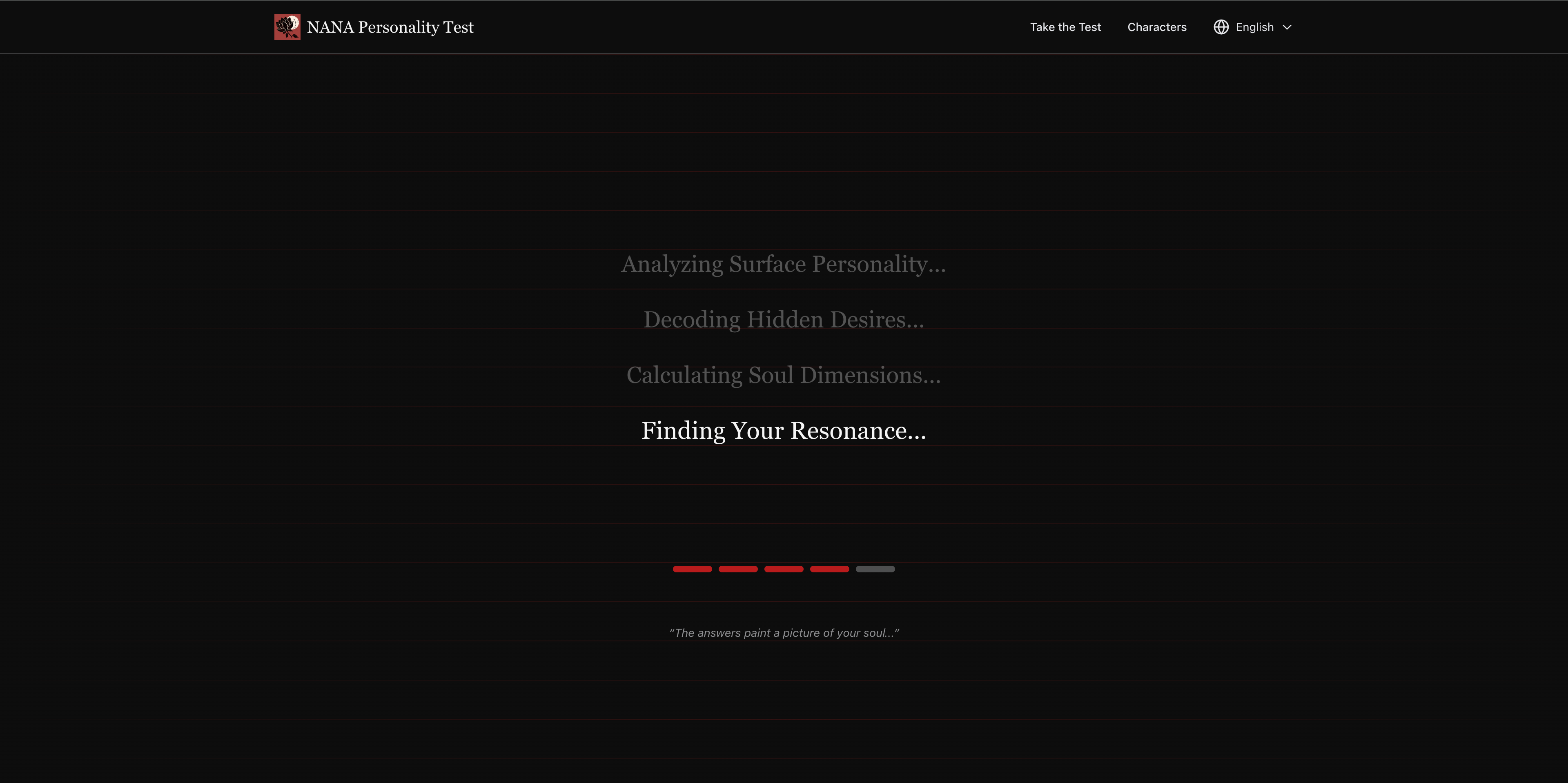 Nana Personality Test screenshot 2