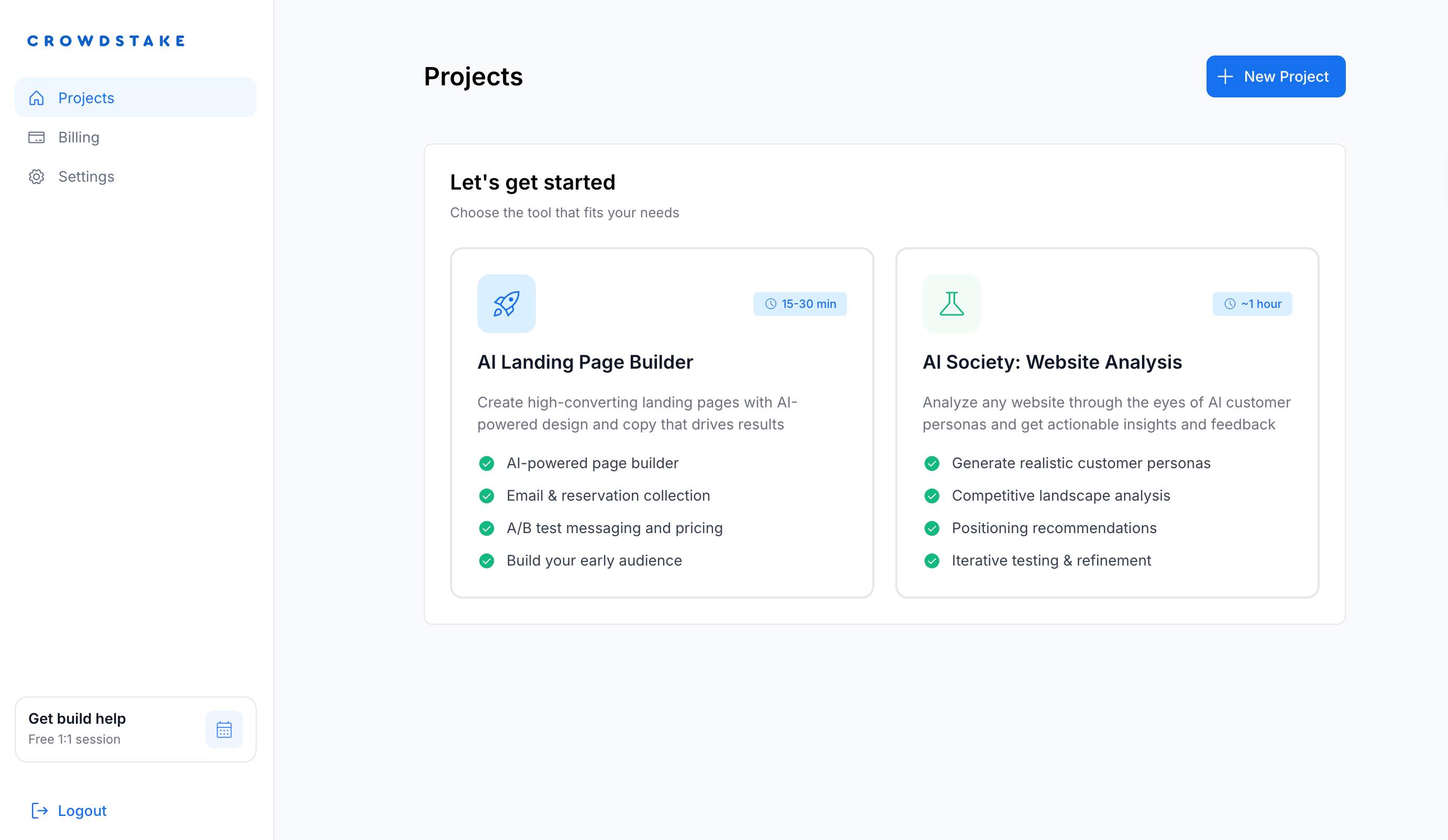 Crowdstake AI screenshot 1