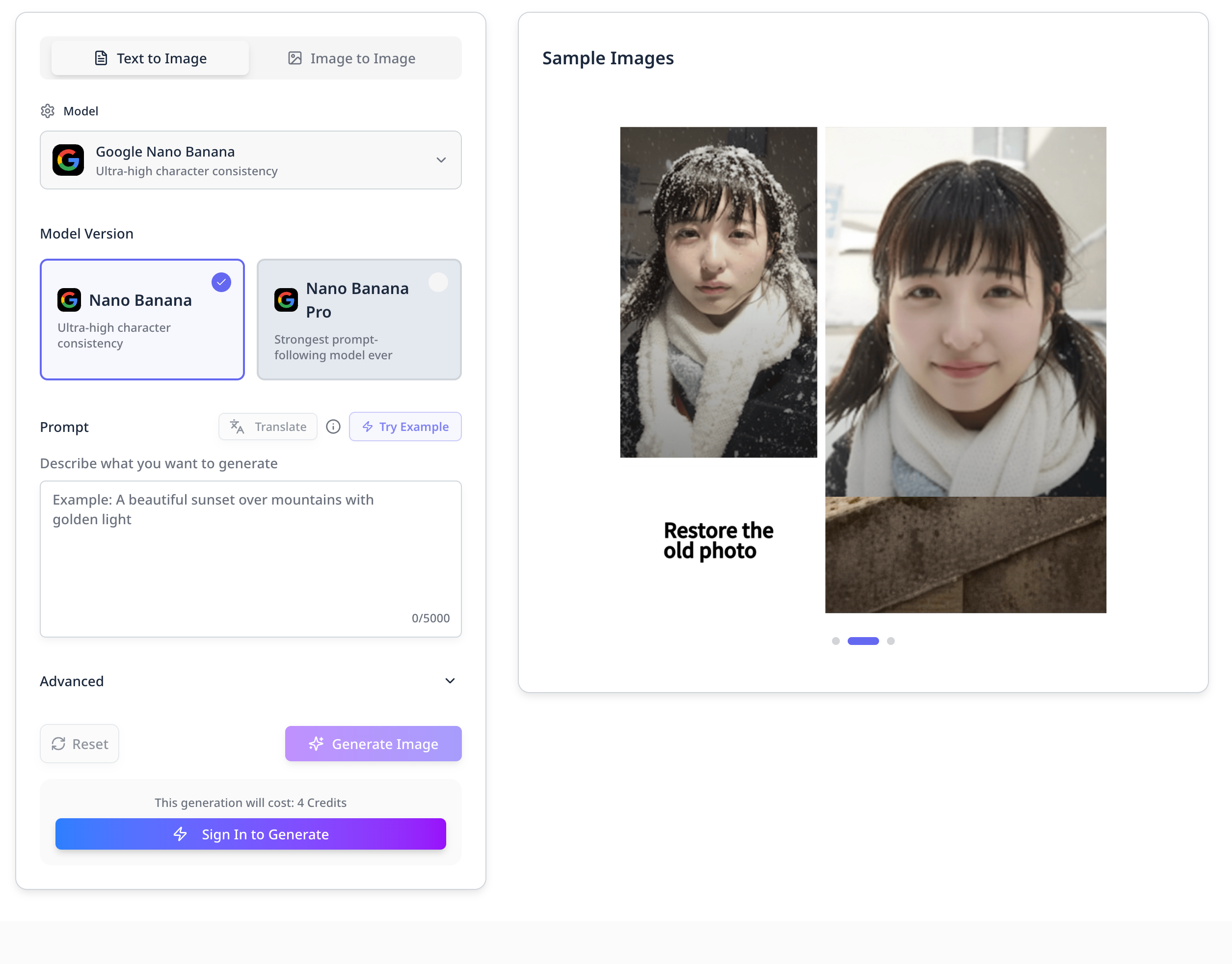 Nano Banana Pro AI Image Editor screenshot 2