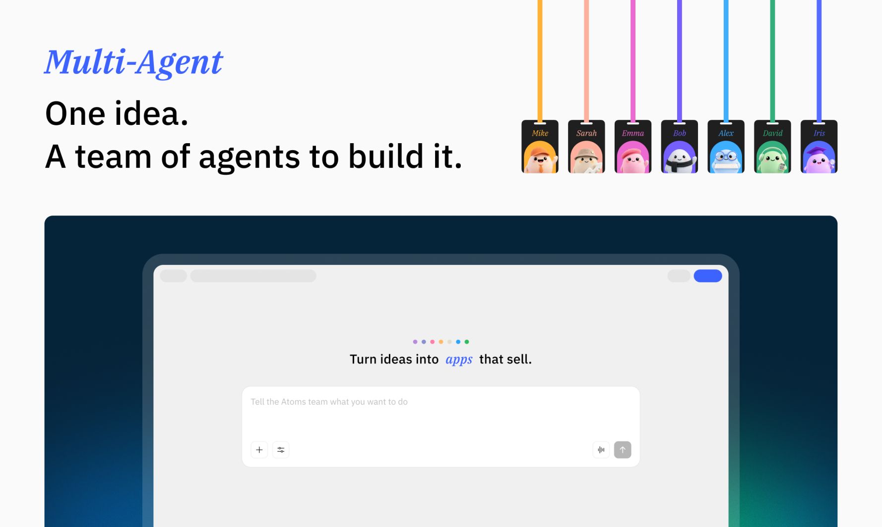 Atoms AI screenshot 2