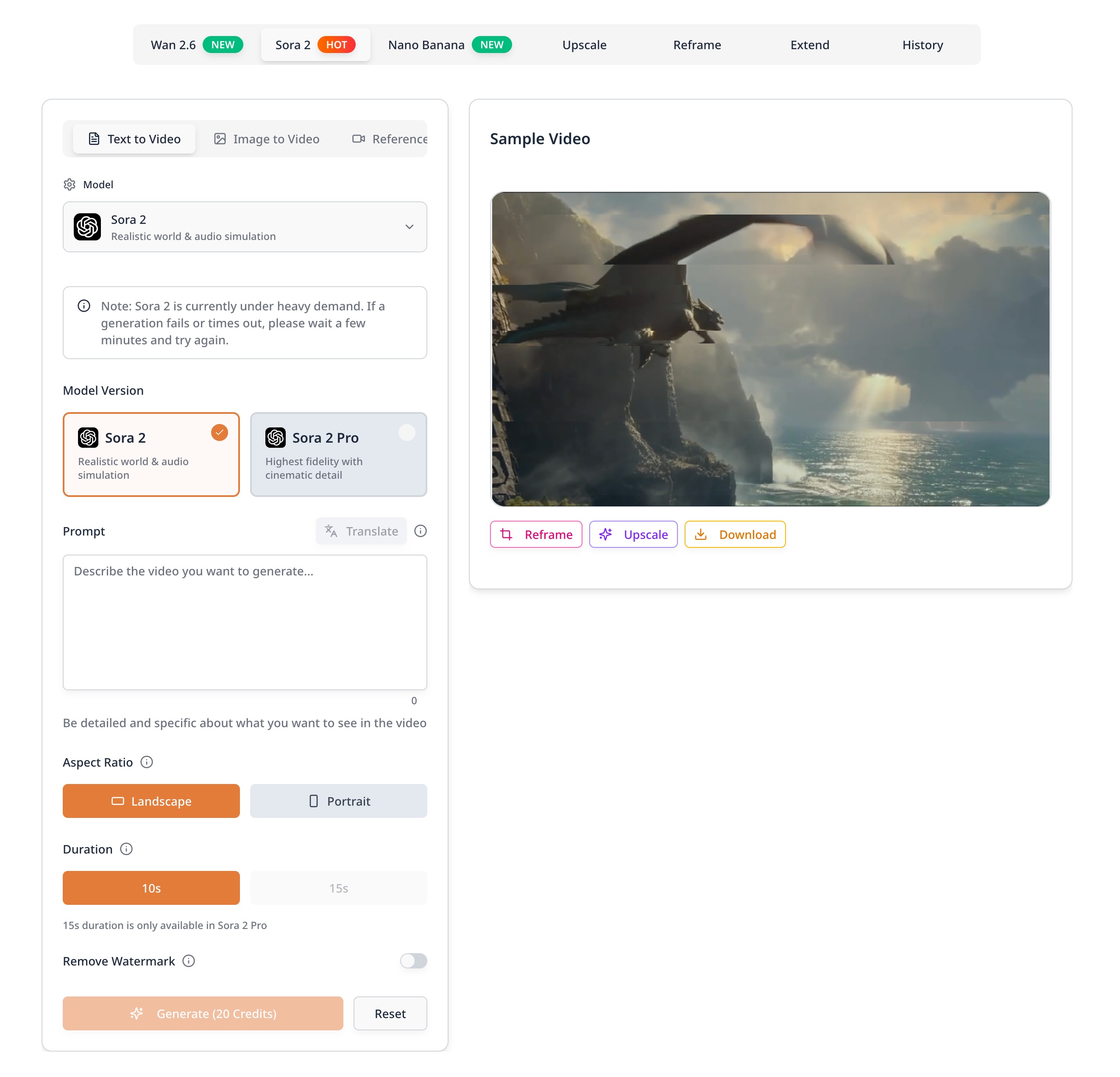 Wan 2.6: AI Video Generator with Multi-Shot & Reference Video screenshot 3