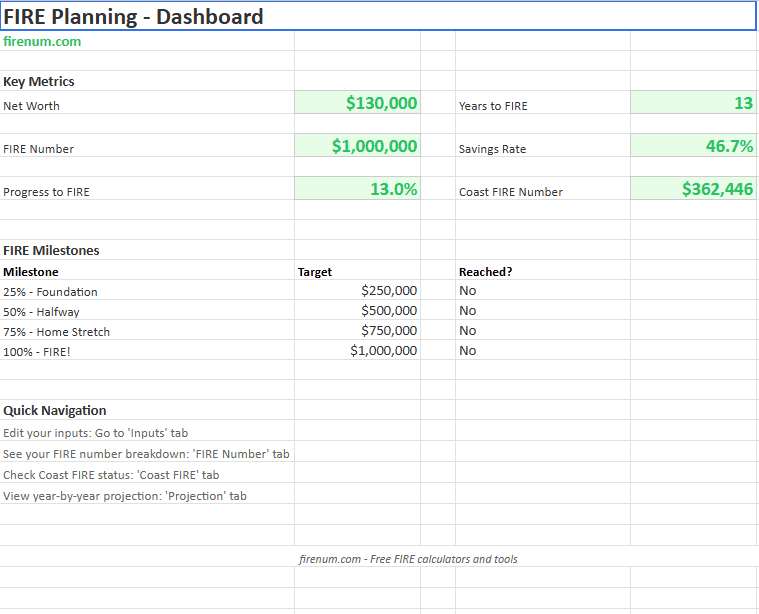 Firenum screenshot 1