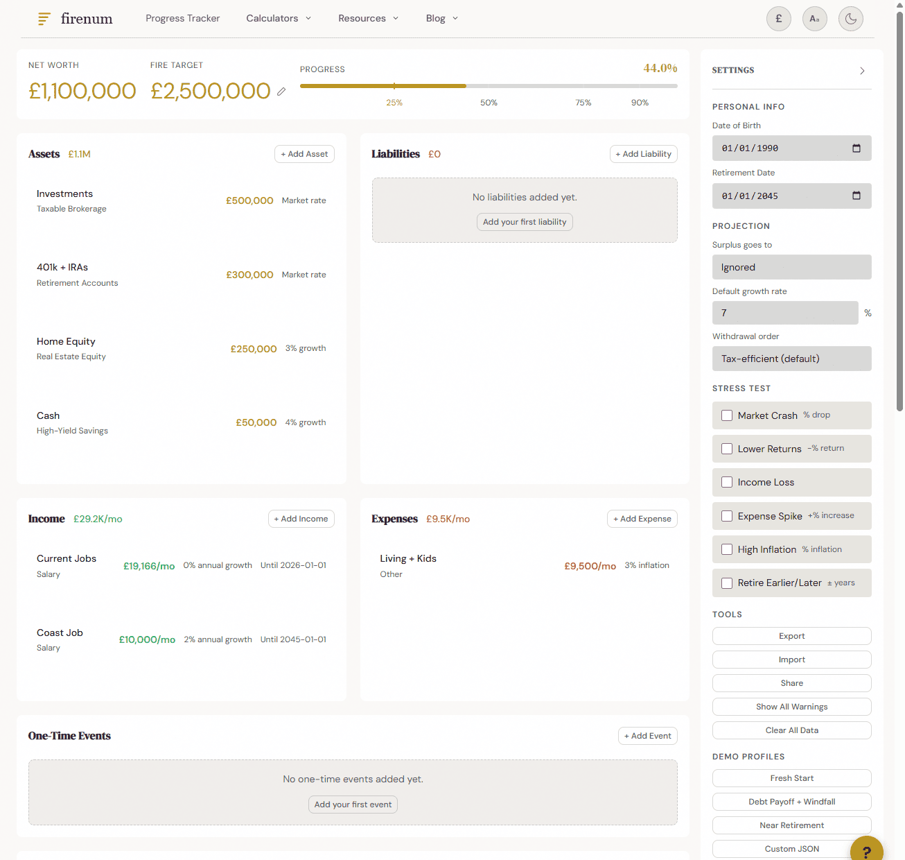 Firenum screenshot 2