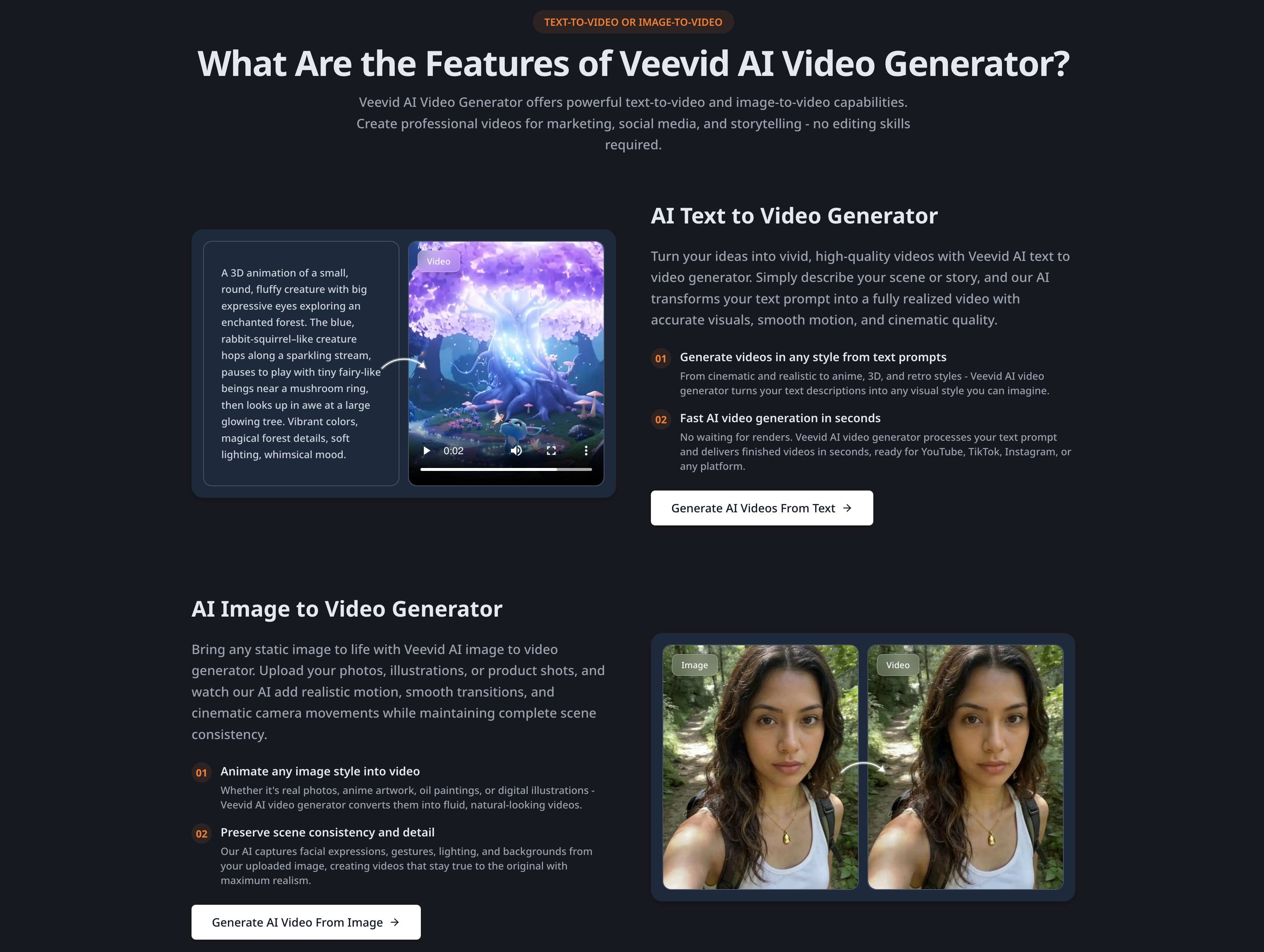 Veevid AI - Text to Video AI Generator screenshot 2