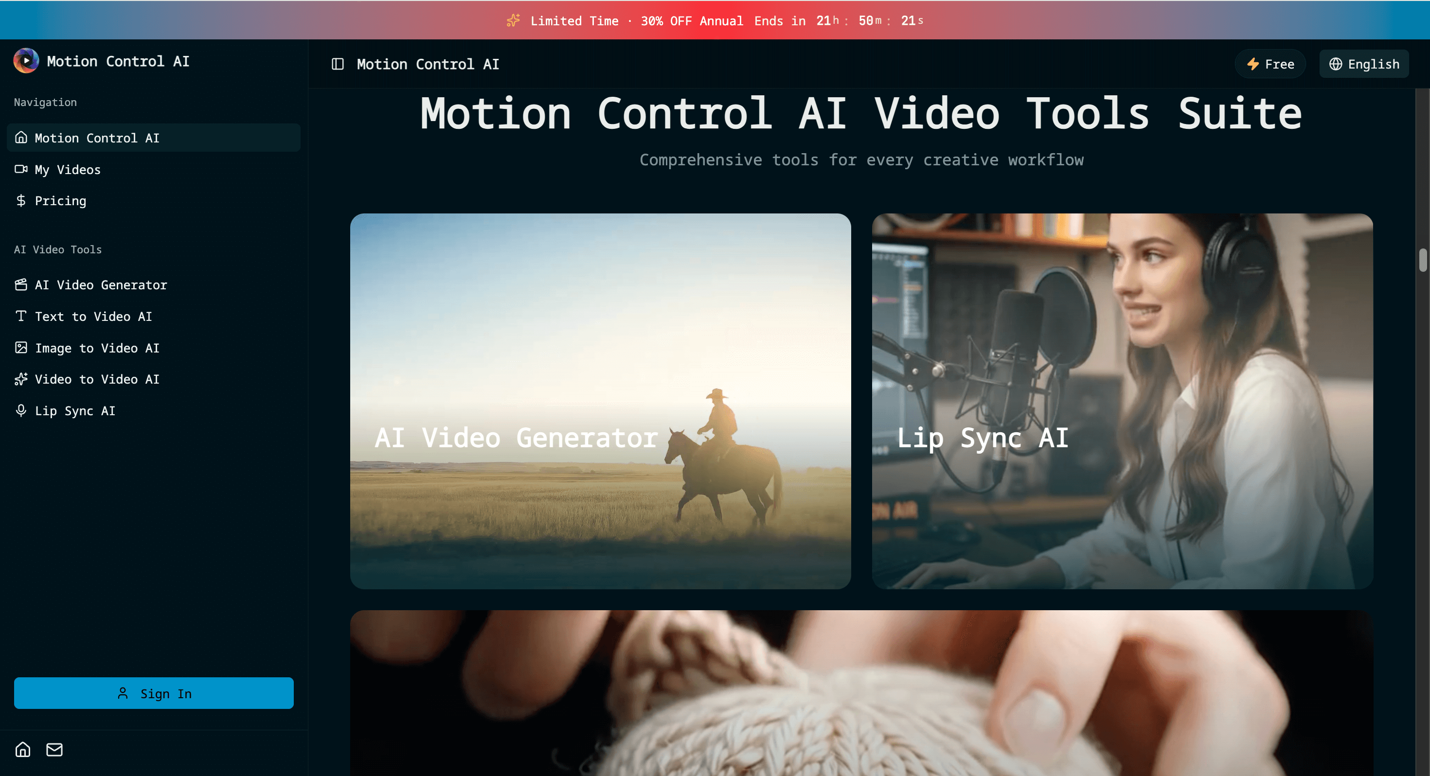 Motion Control AI screenshot 2