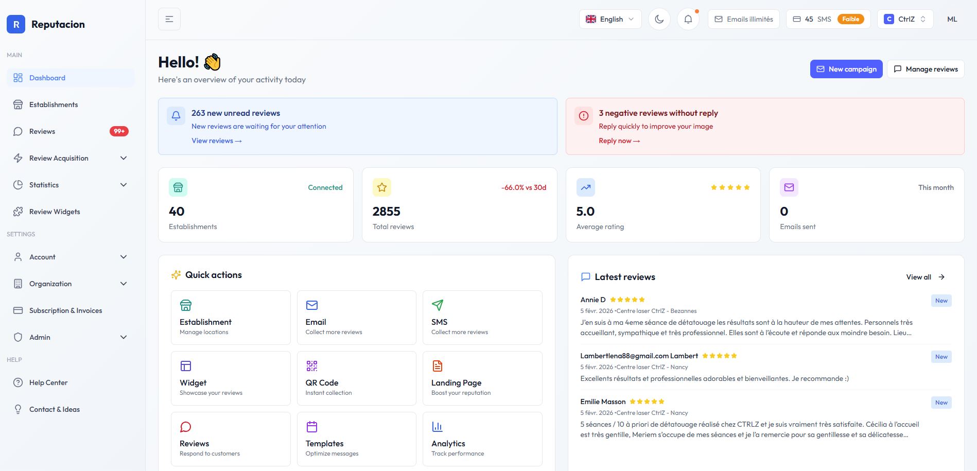 Reputacion screenshot 2