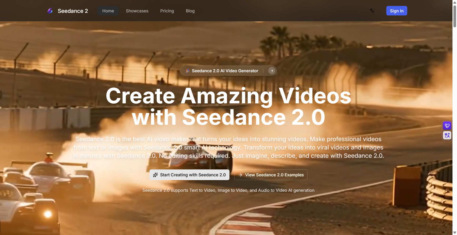 Seedance 2.0 AI Video Generator screenshot 2