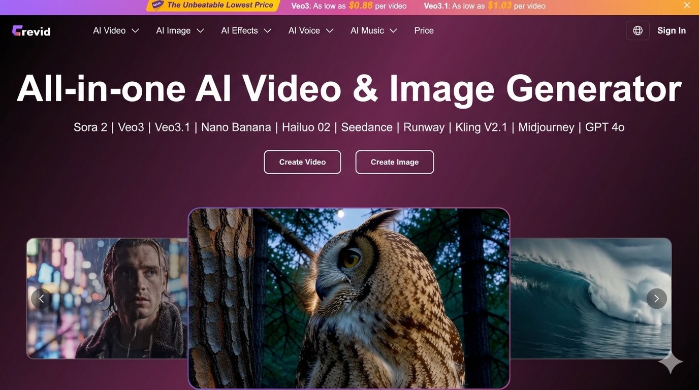 Crevid AI screenshot 1