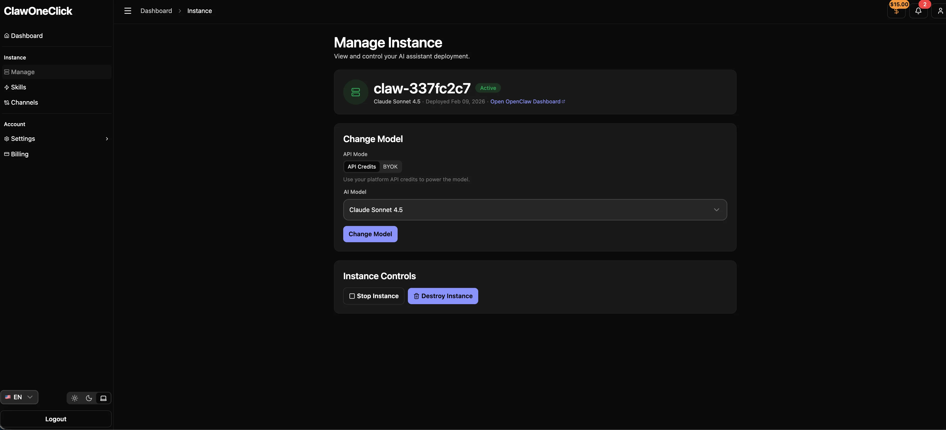 ClawOneClick screenshot 3