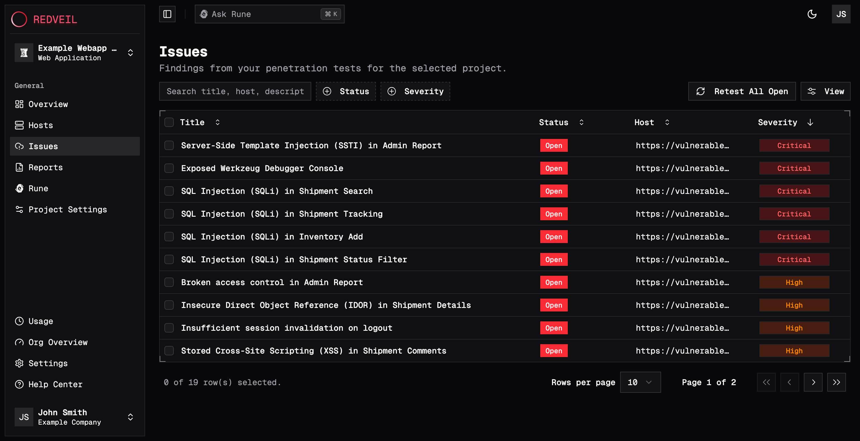 RedVeil screenshot 1