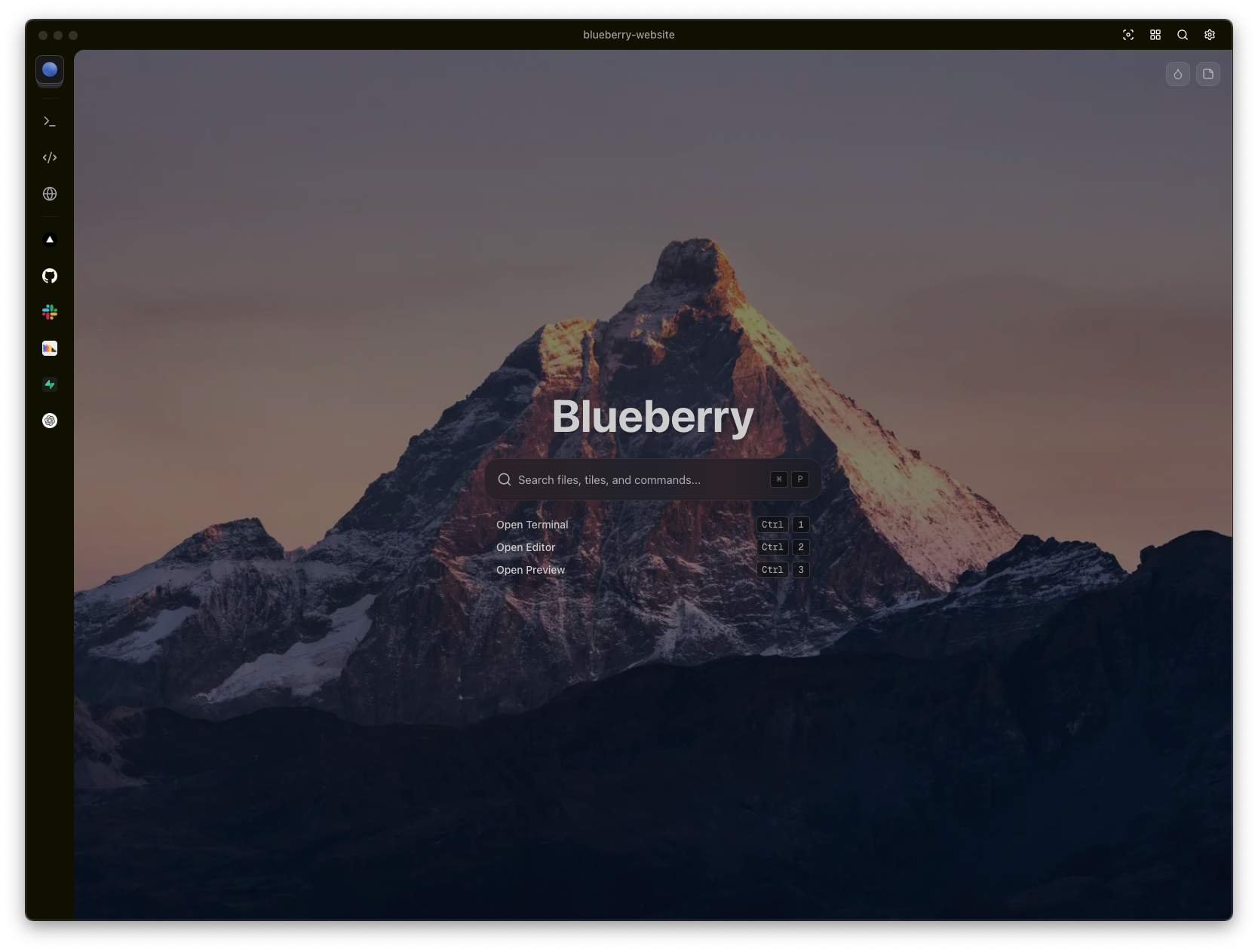 Blueberry screenshot 1