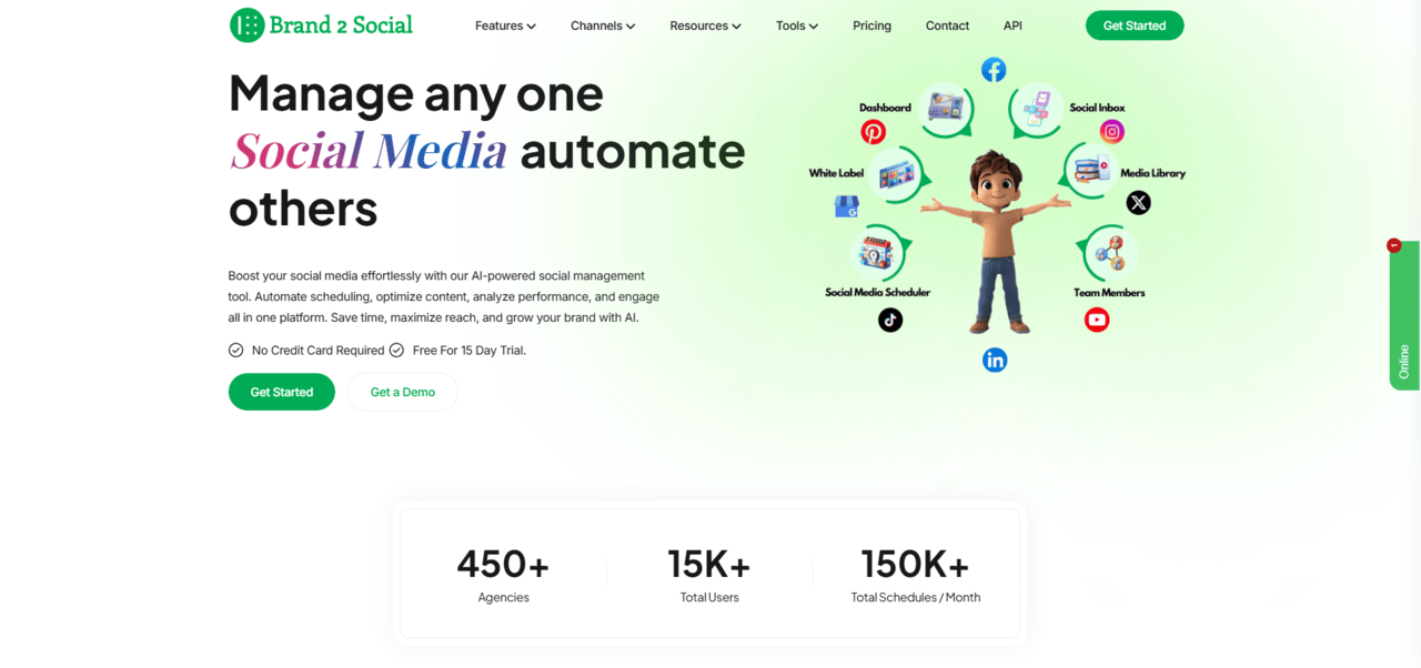 Brand2Social screenshot 1