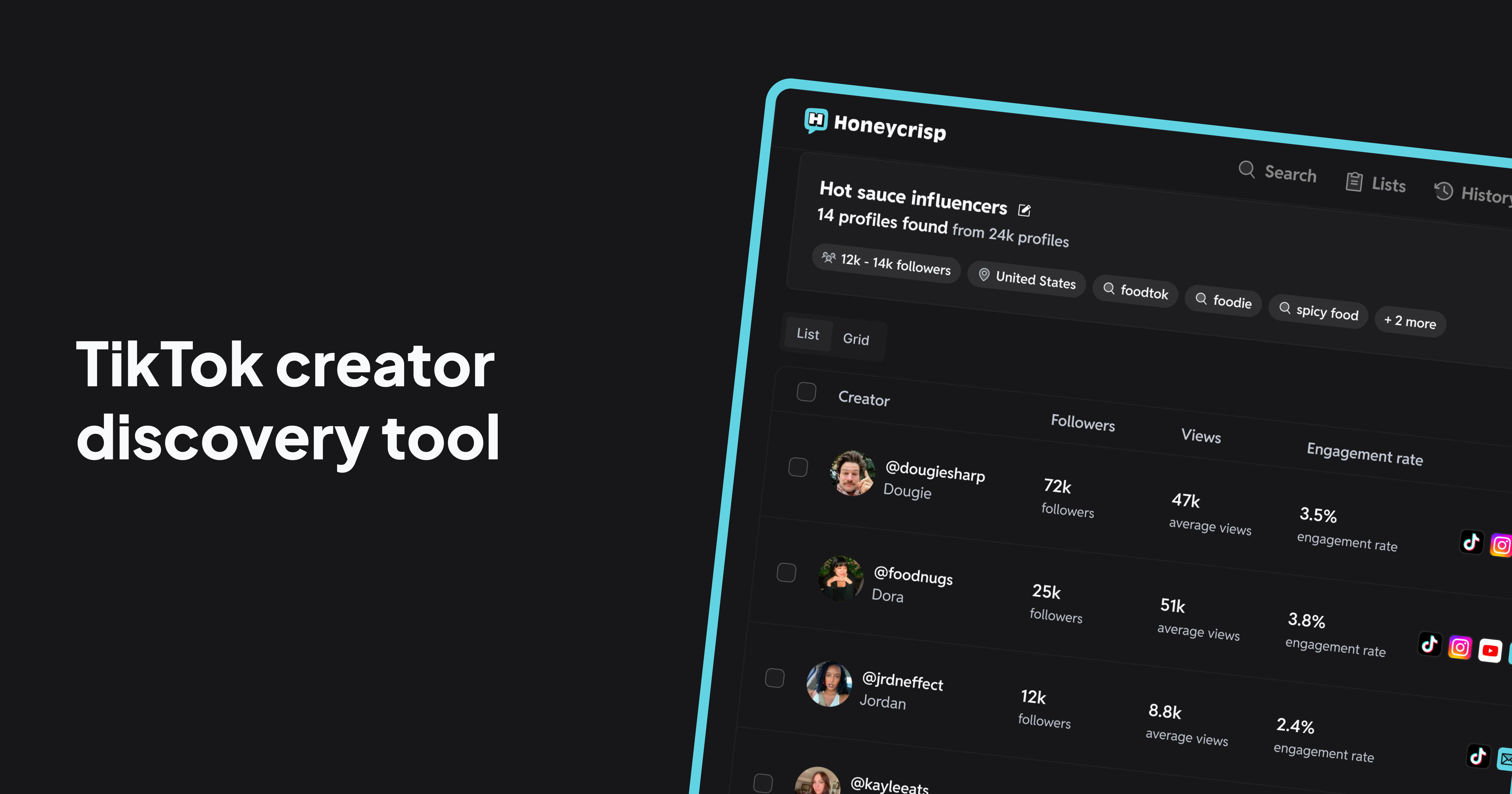 Honeycrisp screenshot 1