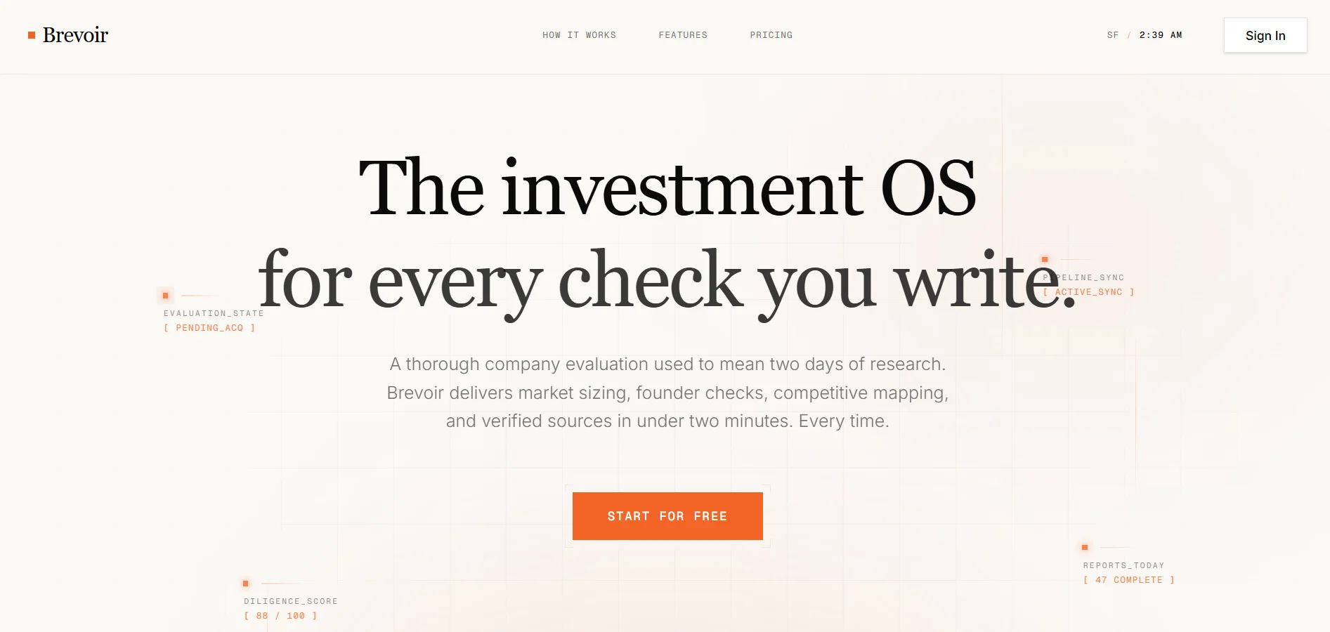 Brevoir screenshot 1