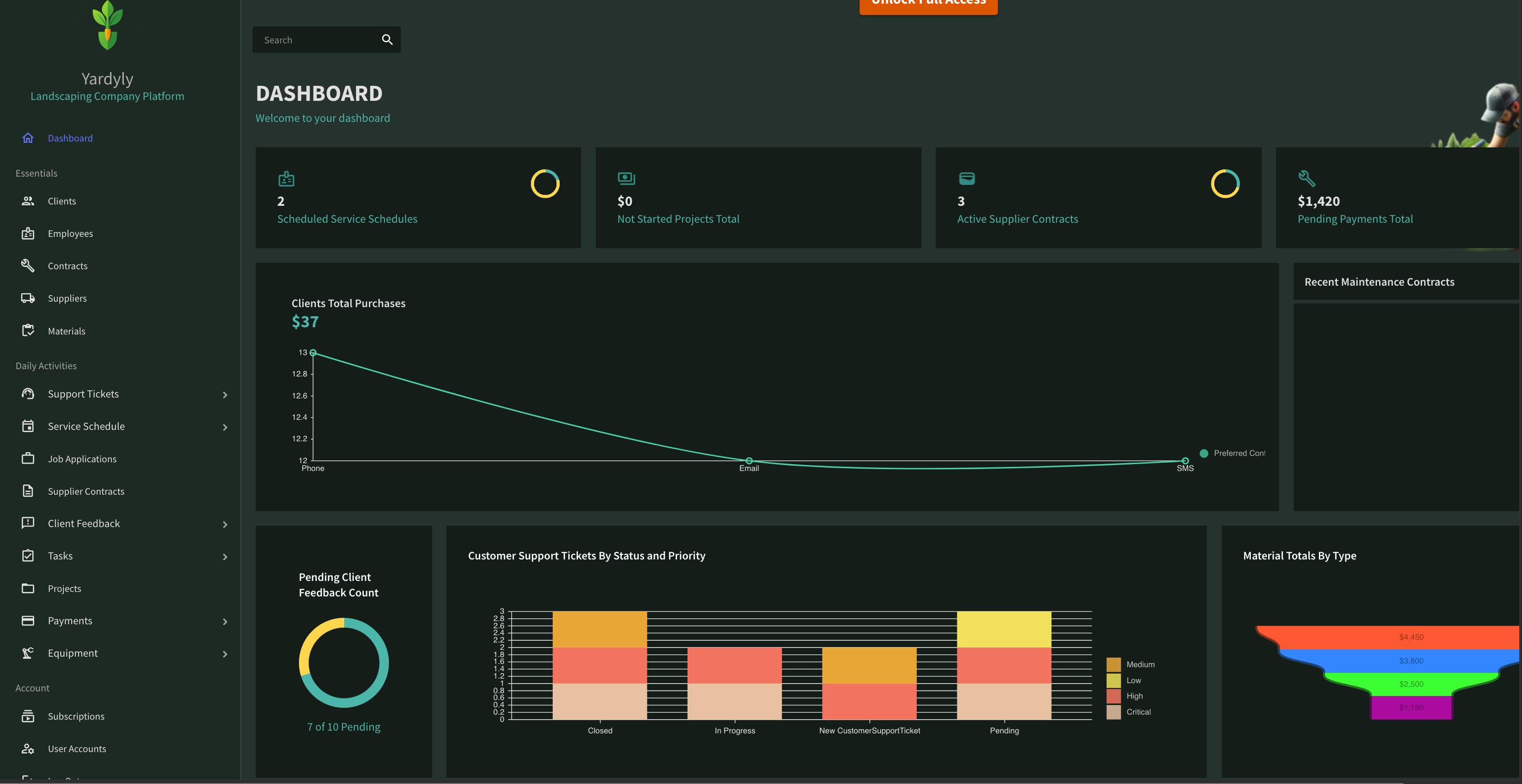 Yardyly screenshot 1