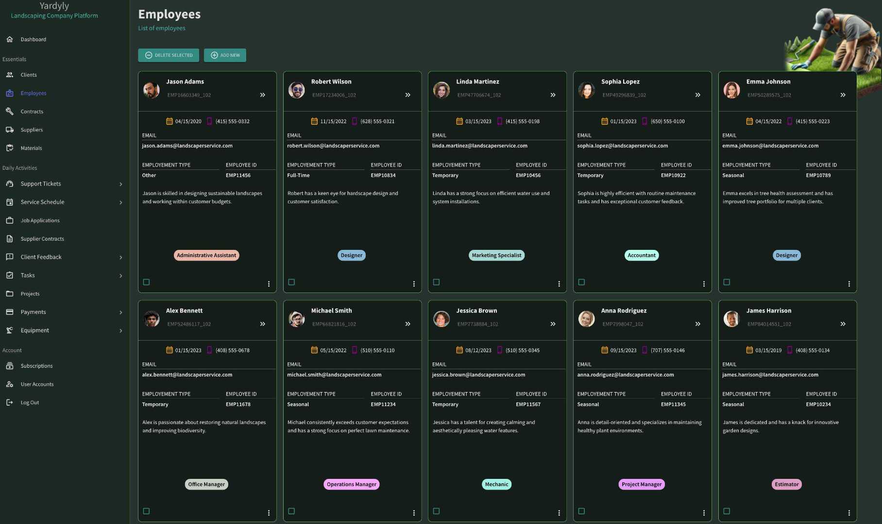Yardyly screenshot 2