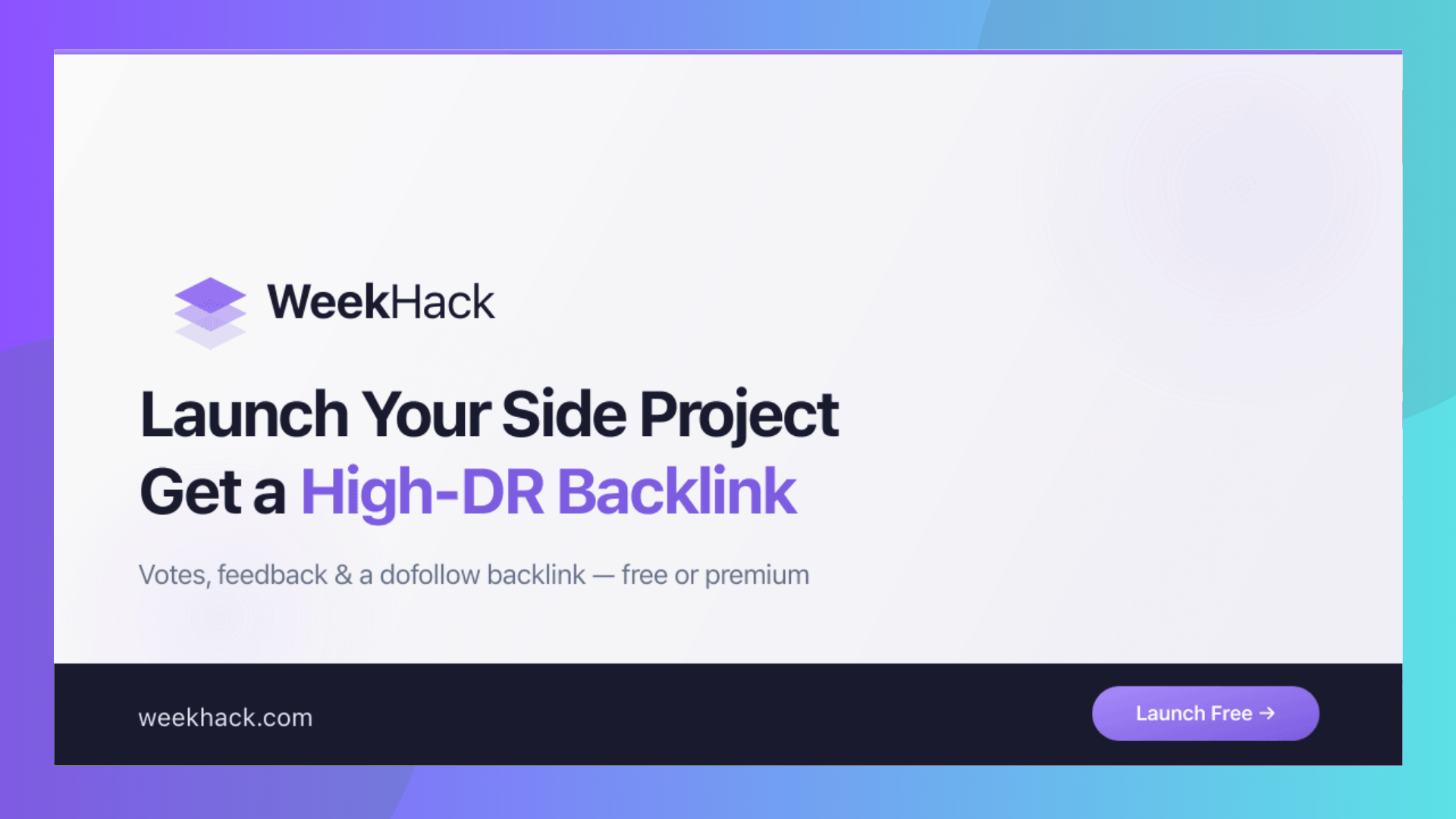 WeekHack screenshot 2