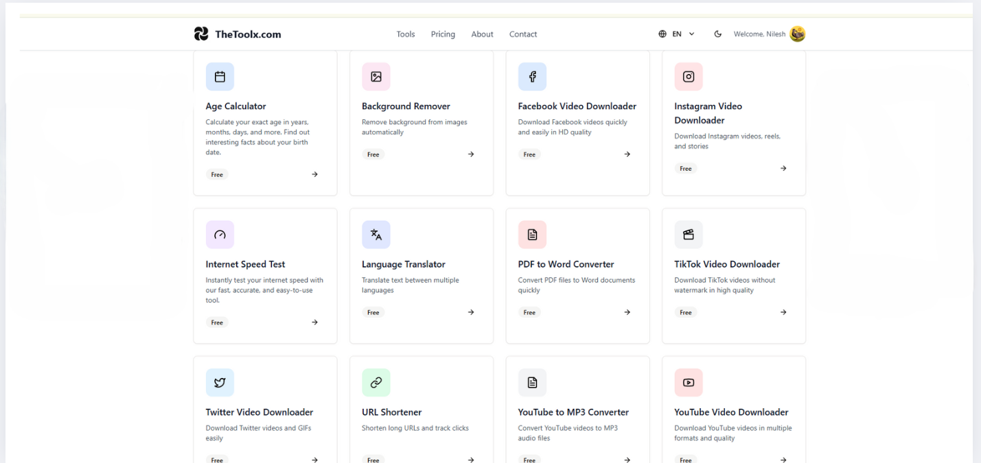 TheToolx.com screenshot 2
