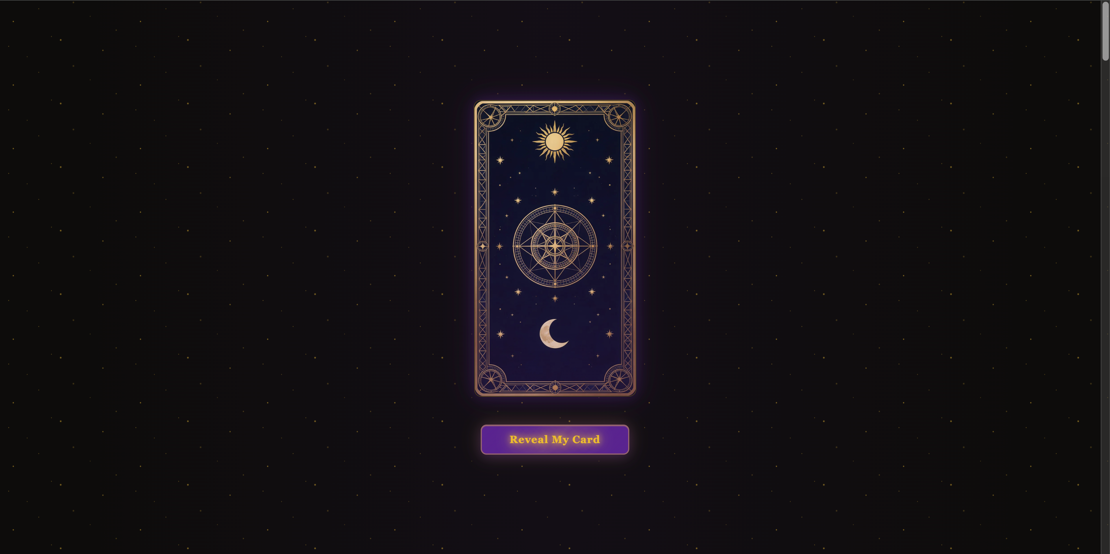 Random Tarot Card screenshot 1