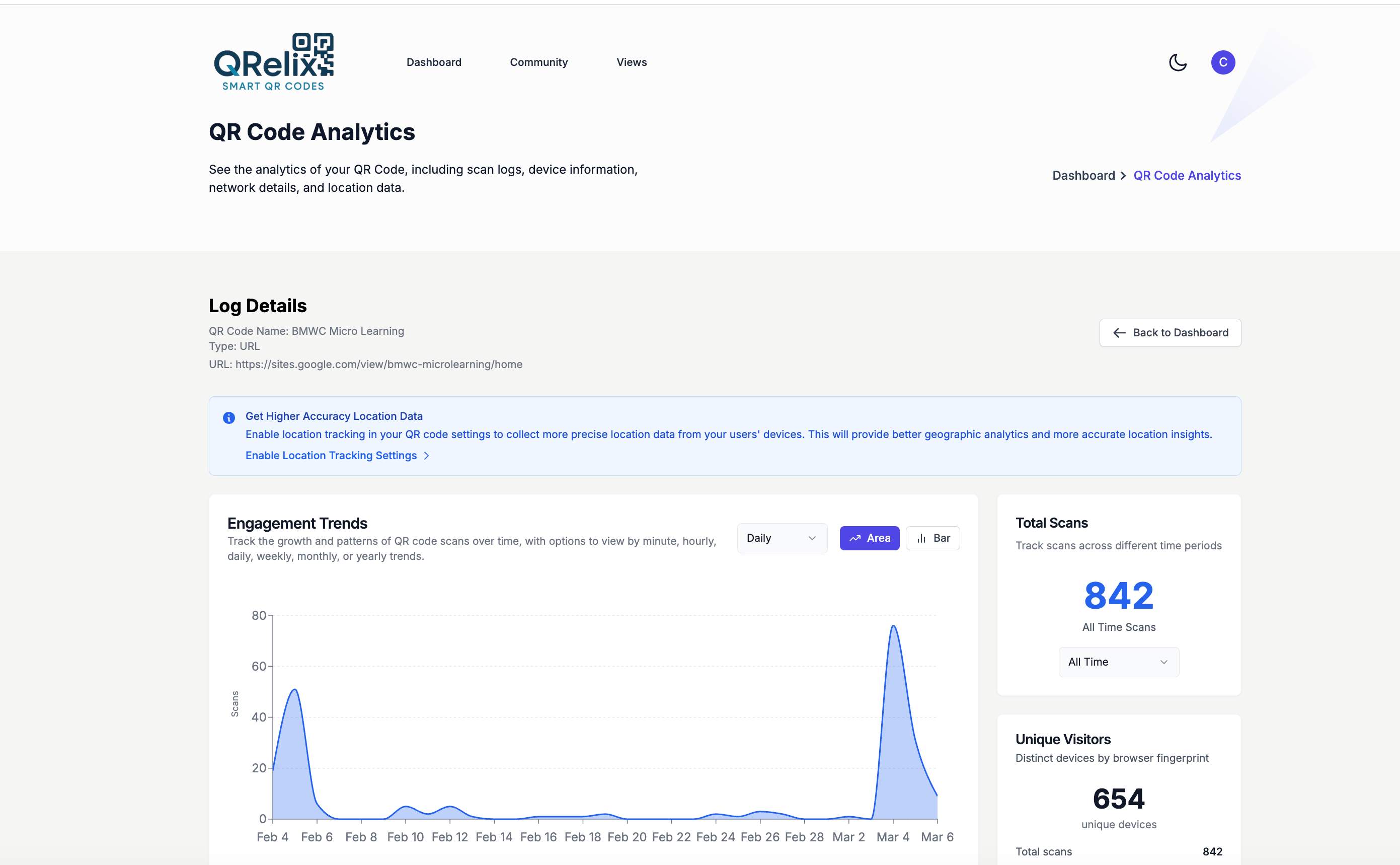 QRelix screenshot 2