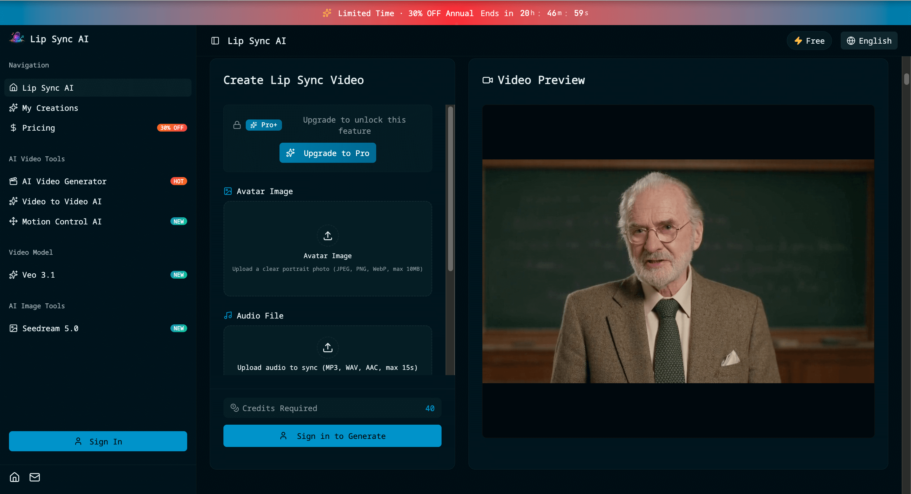 Lip Sync AI screenshot 2