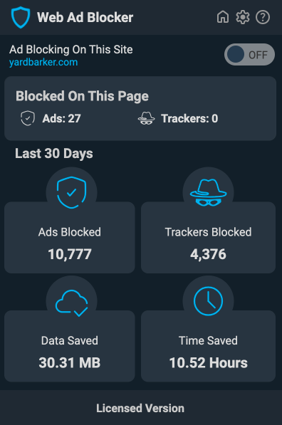 Web Ad Blocker screenshot 1