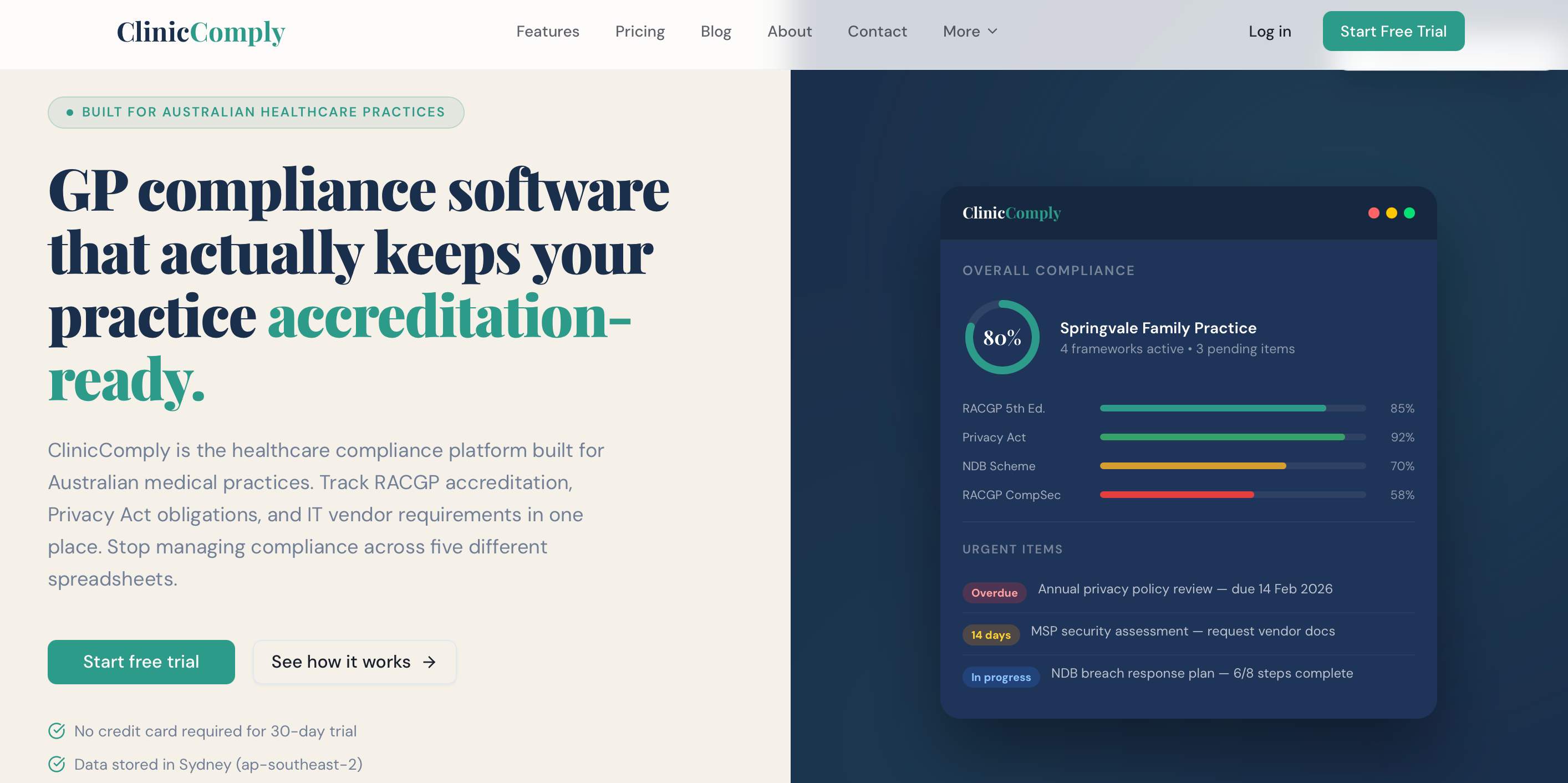 Clinic Comply screenshot 1